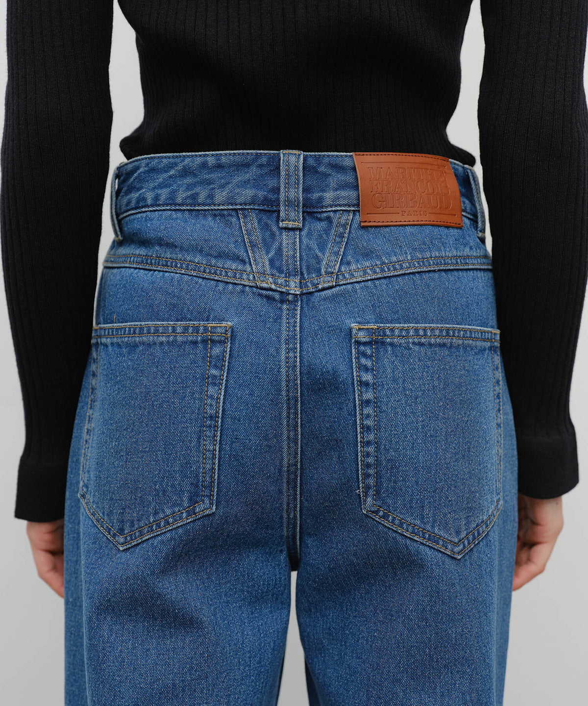Marithe & Francois Girbaud - Gradation Denim Pants (Blue) product image 2 | TRAB K-Fashion Australia