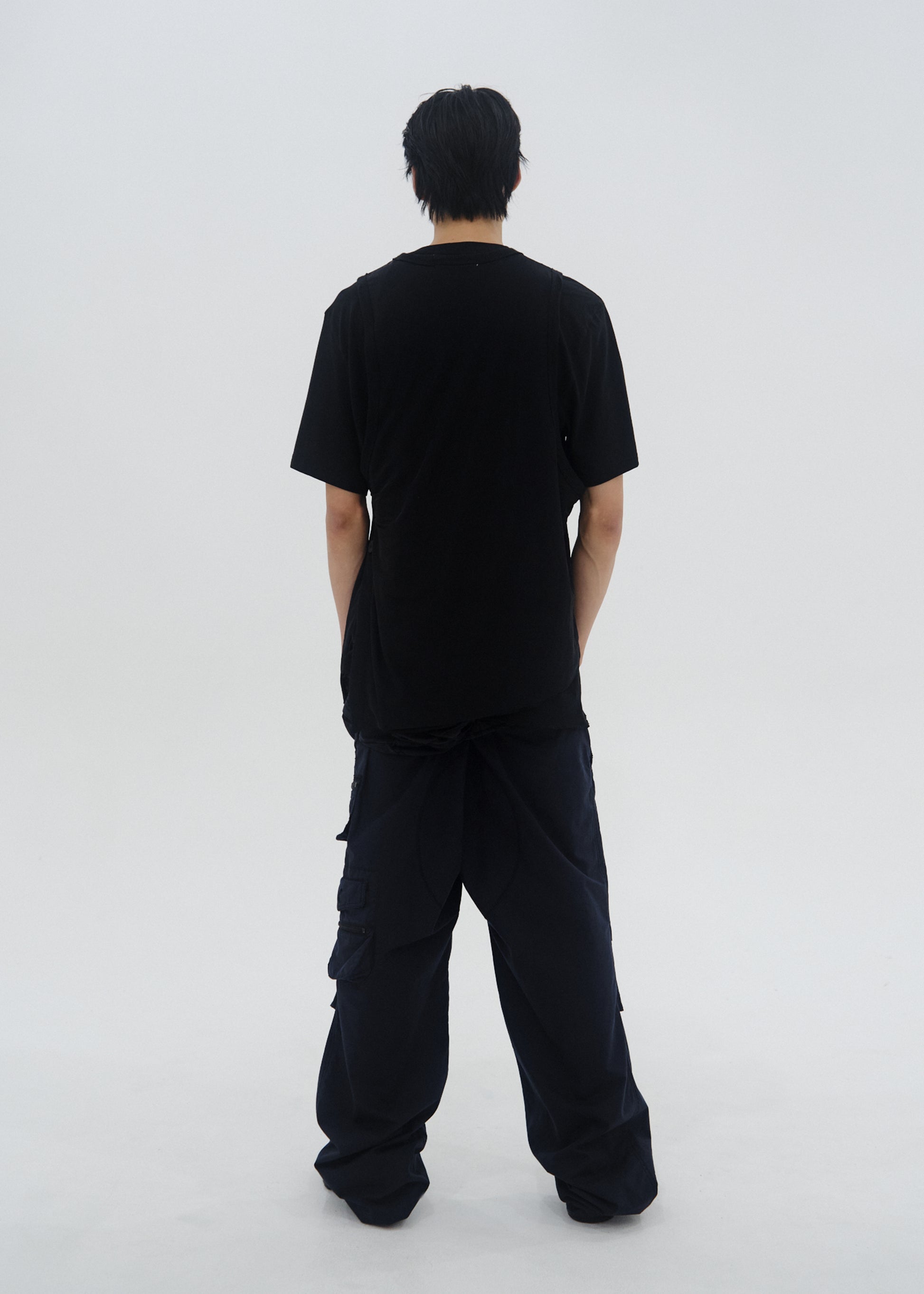 Hyein Seo - Double Layer T-Shirt (Black) product image 6 | TRAB K-Fashion Australia