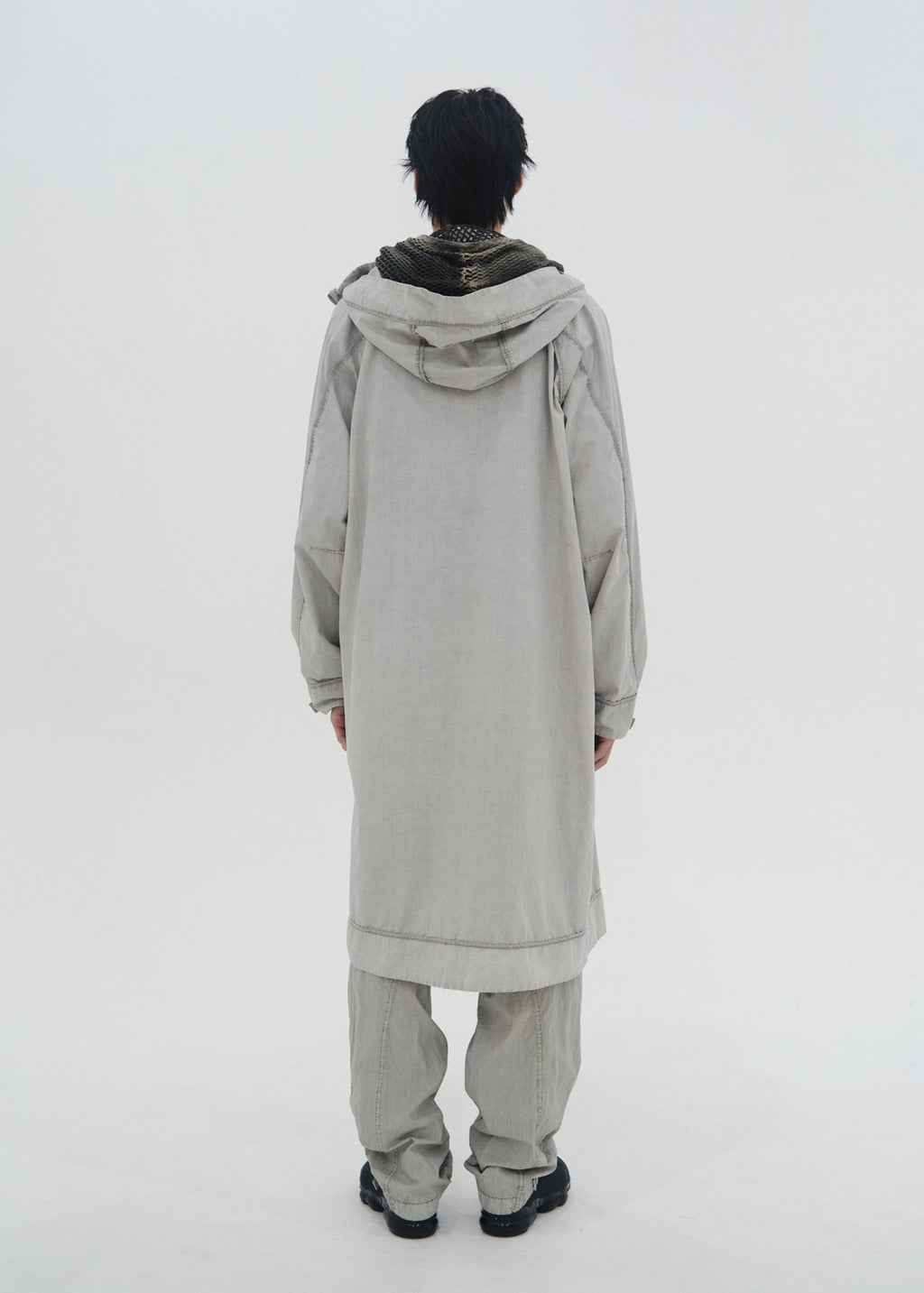 Hyein Seo - Bent Trouser w/ Belt (Moon Grey) product image 6 | TRAB K-Fashion Australia