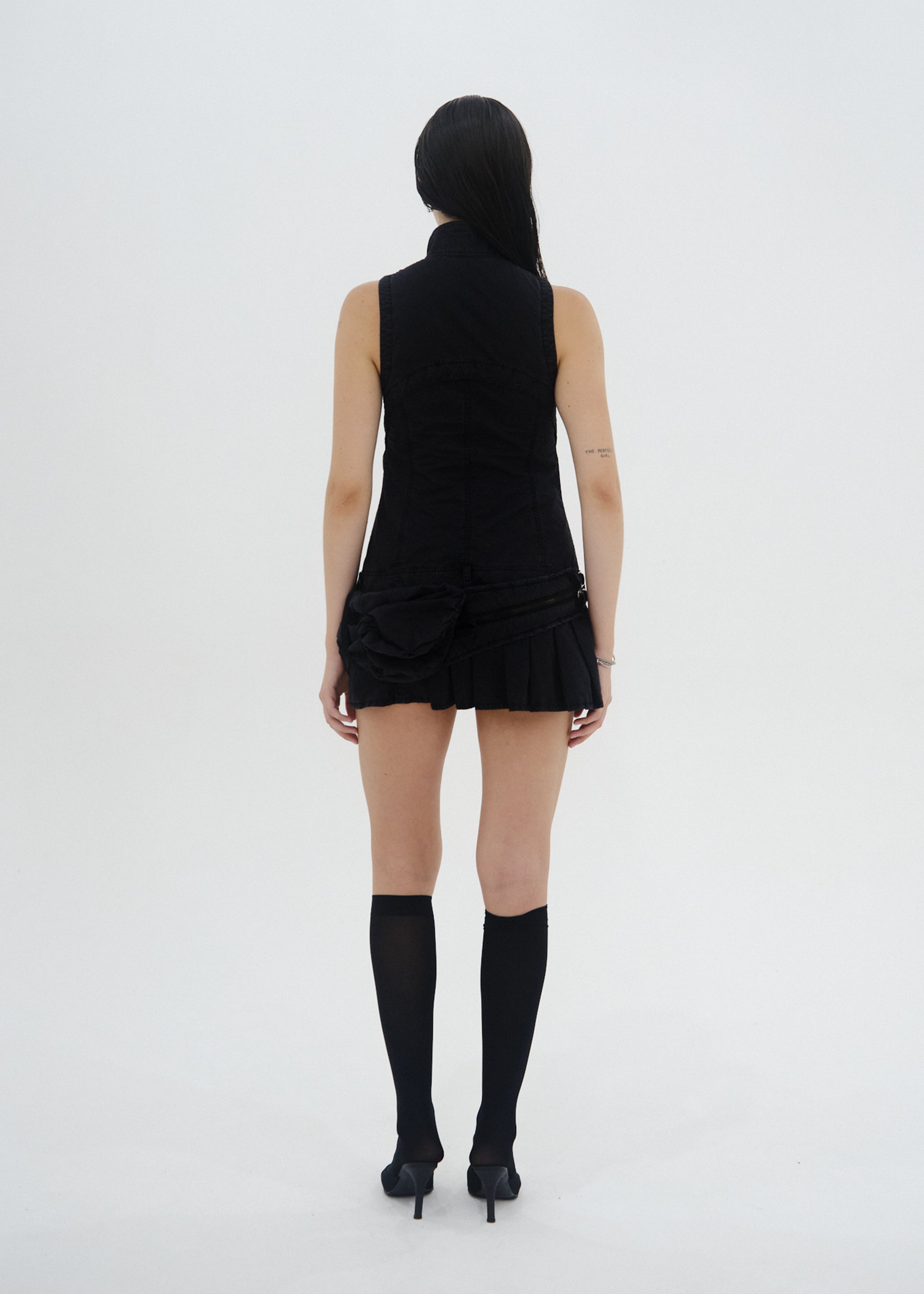 Hyein Seo - Convertible Dress w/ Waist Bag (Black) product image 6 | TRAB K-Fashion Australia