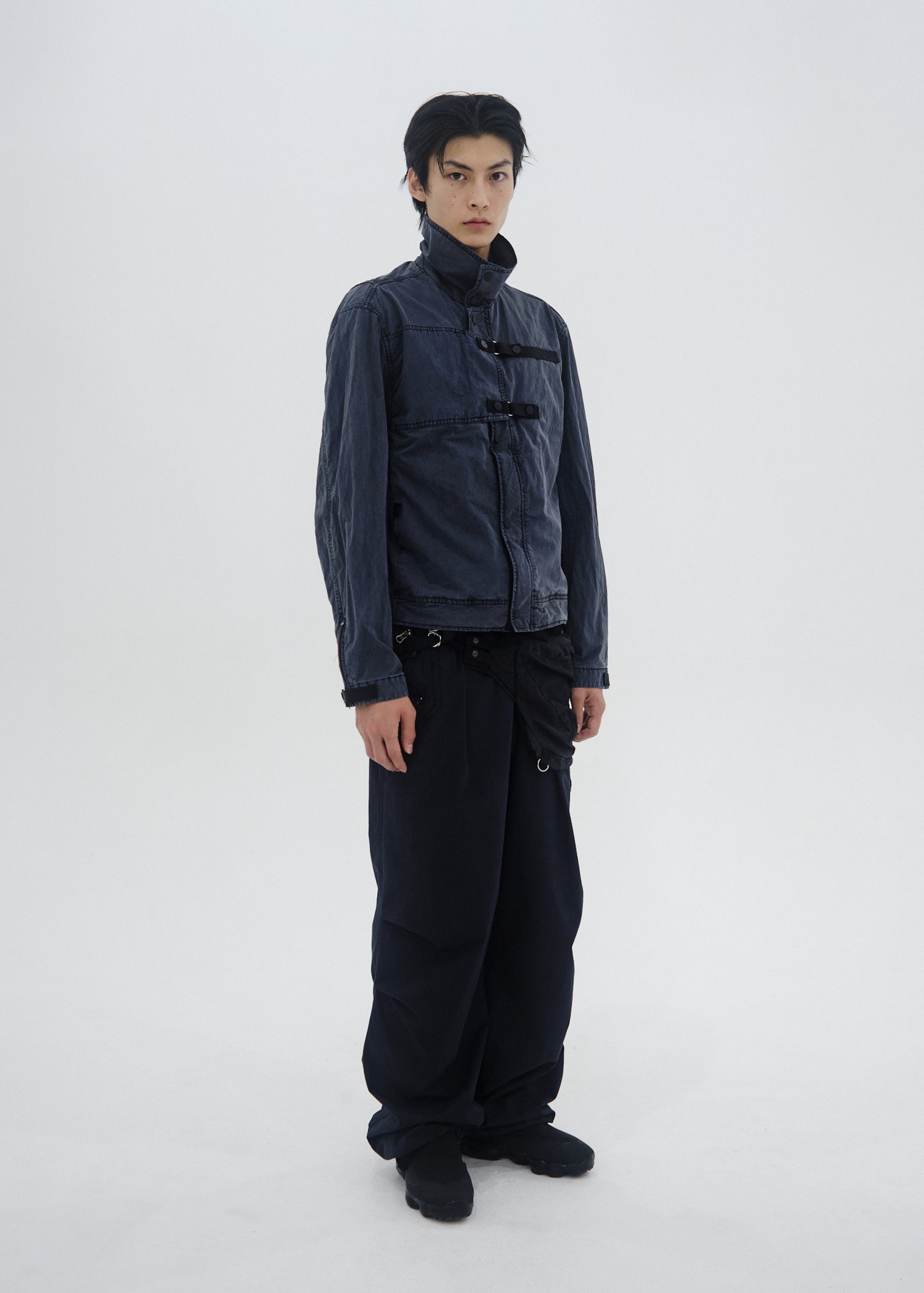 Hyein Seo - Dyed Cotton Jacket (Dark Night) product image 6 | TRAB K-Fashion Australia