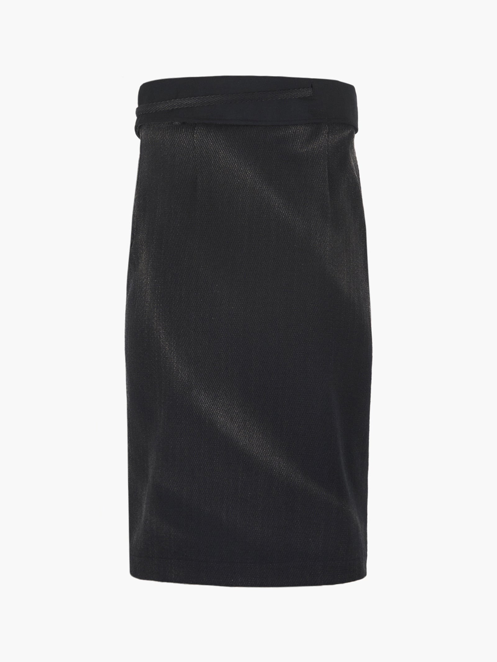 Jiyong Kim - Sun-Bleached Folded Skirt (Black) product image 9 | TRAB K-Fashion Australia