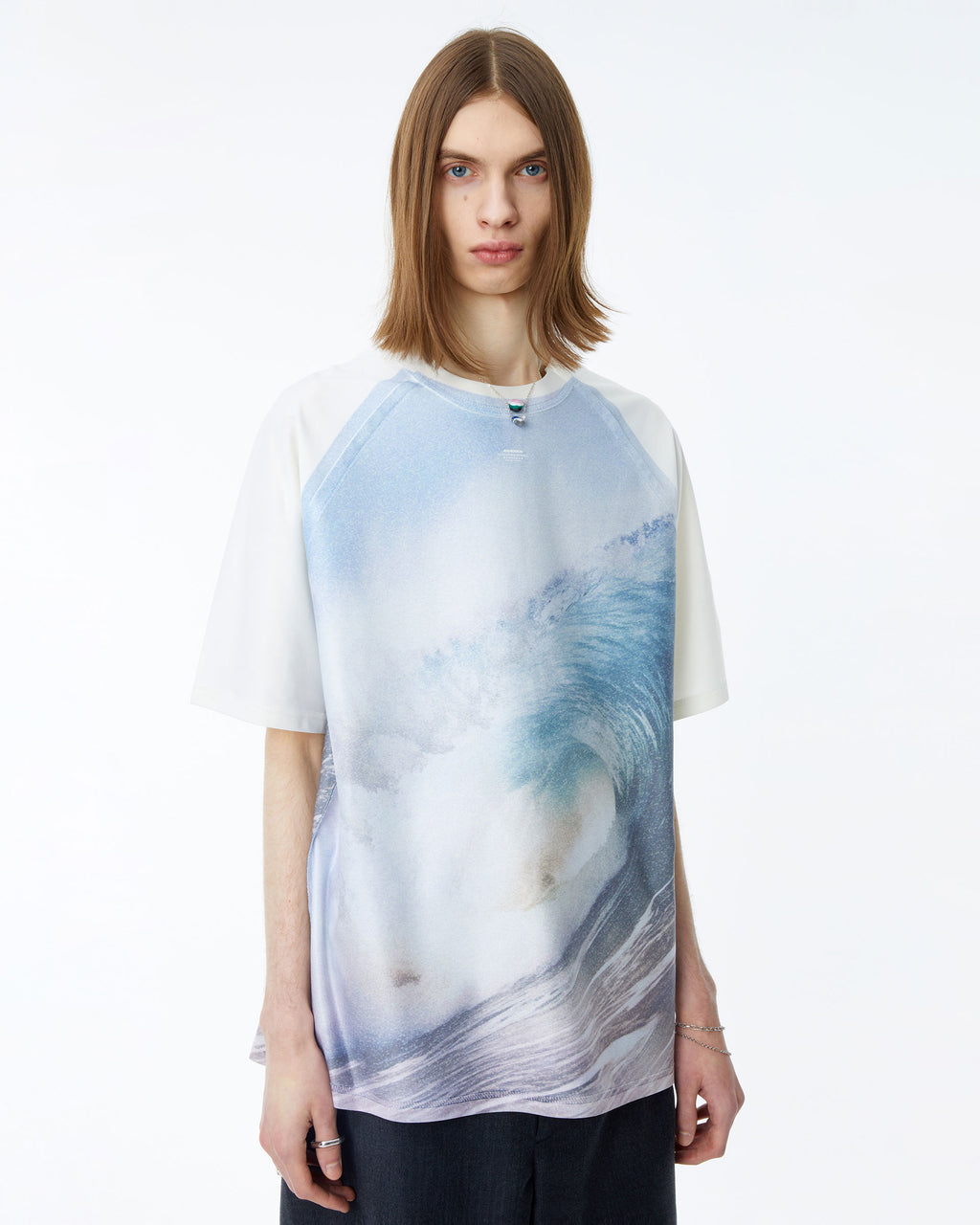Ader Error - Furi t-shirt (Sky blue) product image 2 | TRAB K-Fashion Australia