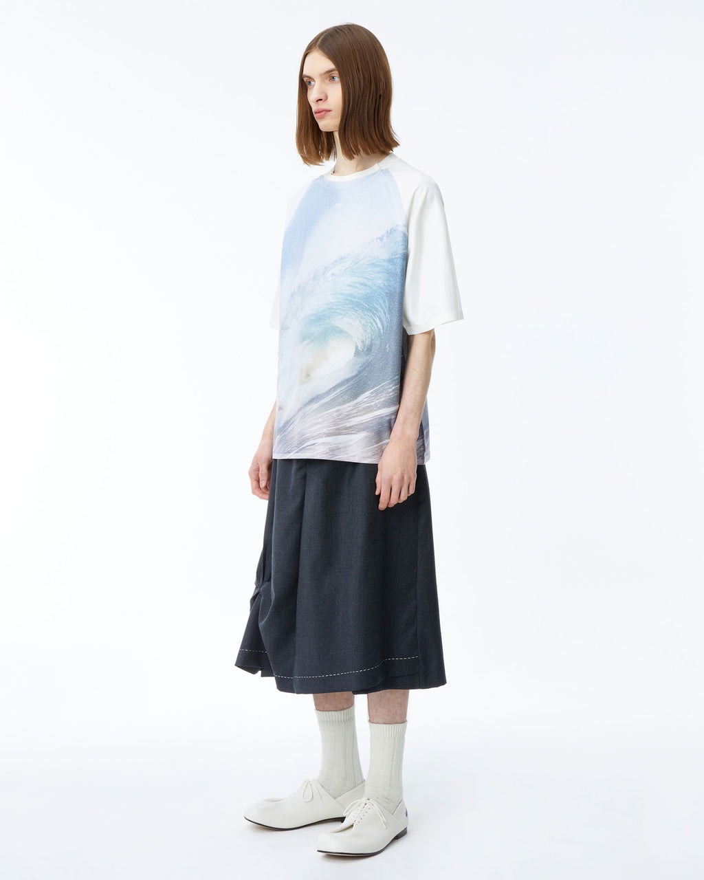 Ader Error - Furi t-shirt (Sky blue) product image 4 | TRAB K-Fashion Australia