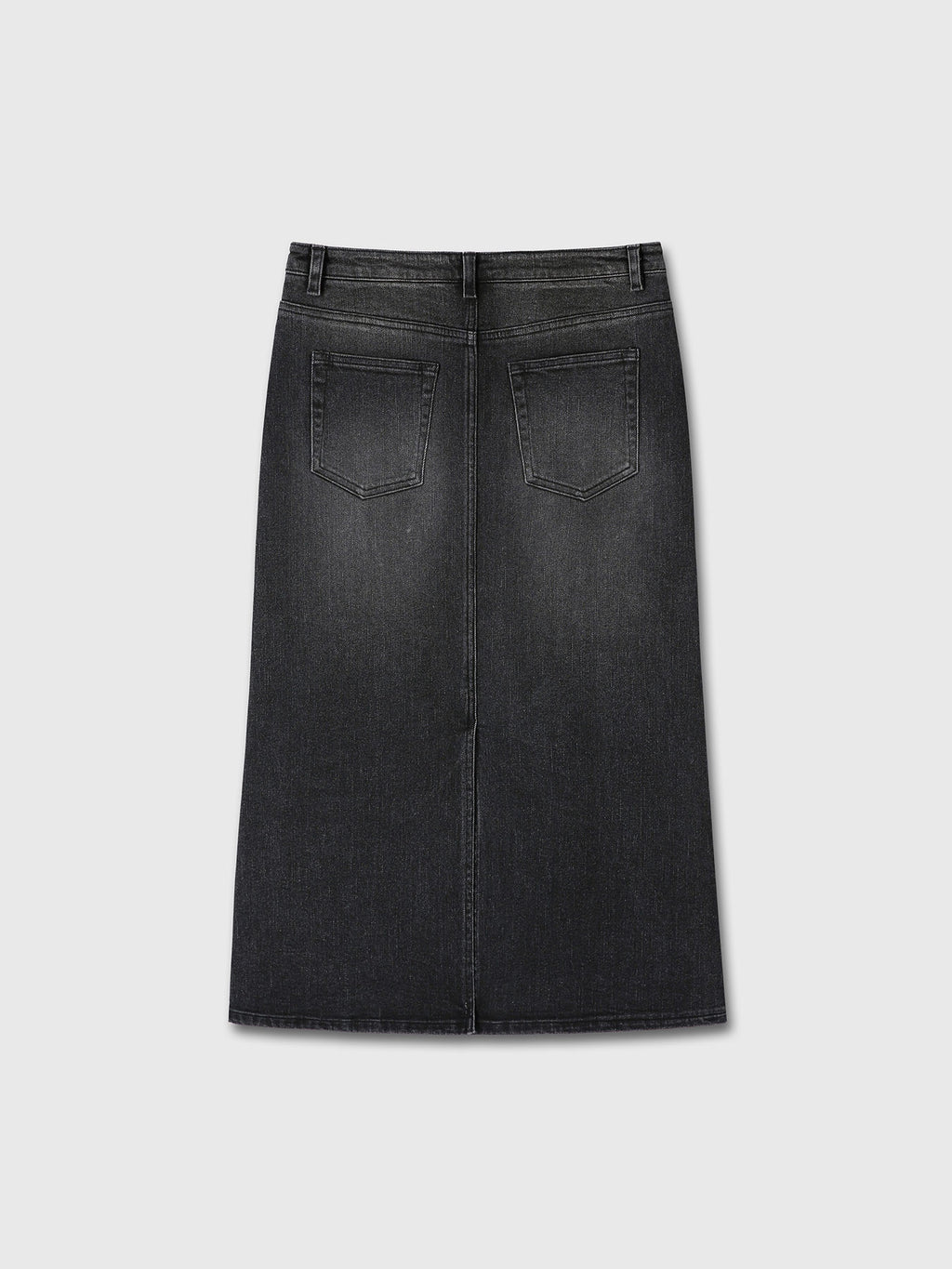 Tonywack - Denim Midi Skirt (Washed Black) product image 12 | TRAB K-Fashion Australia