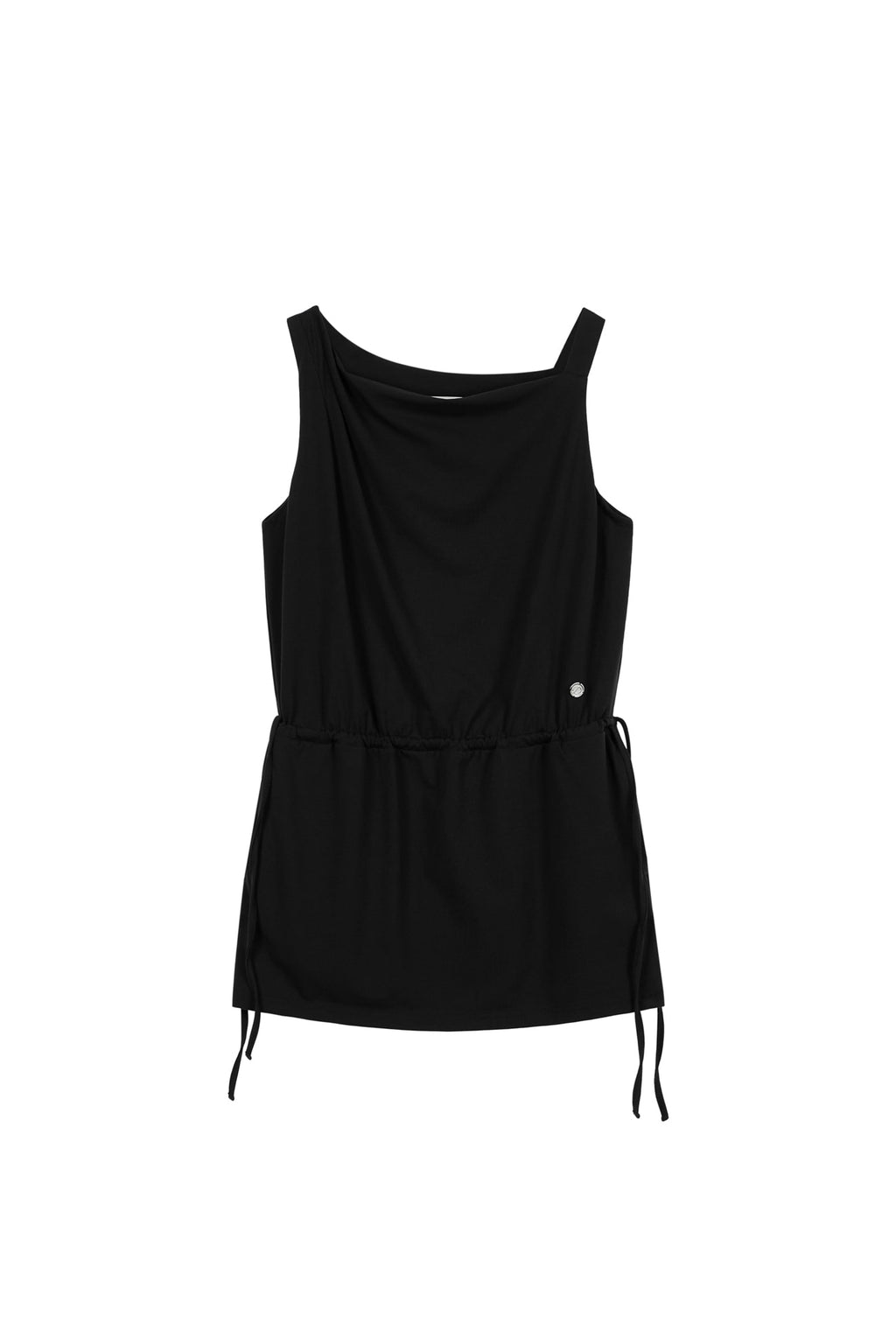 Deinet - Deinet Drape Sleeveless Dress (Black) product image 10 | TRAB K-Fashion Australia