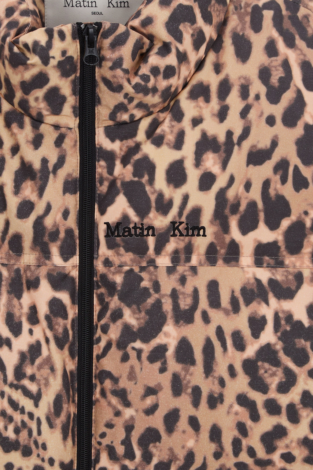 Matin Kim - Leopard Down Jumper (Mix) product image 4 | TRAB K-Fashion Australia