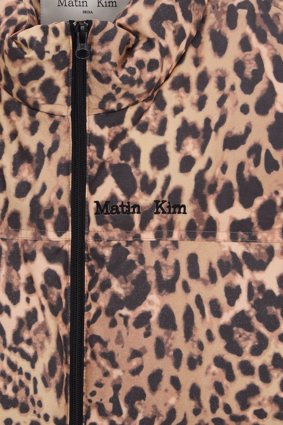 Matin Kim - Leopard Down Jumper (Mix) product image 4 | TRAB K-Fashion Australia