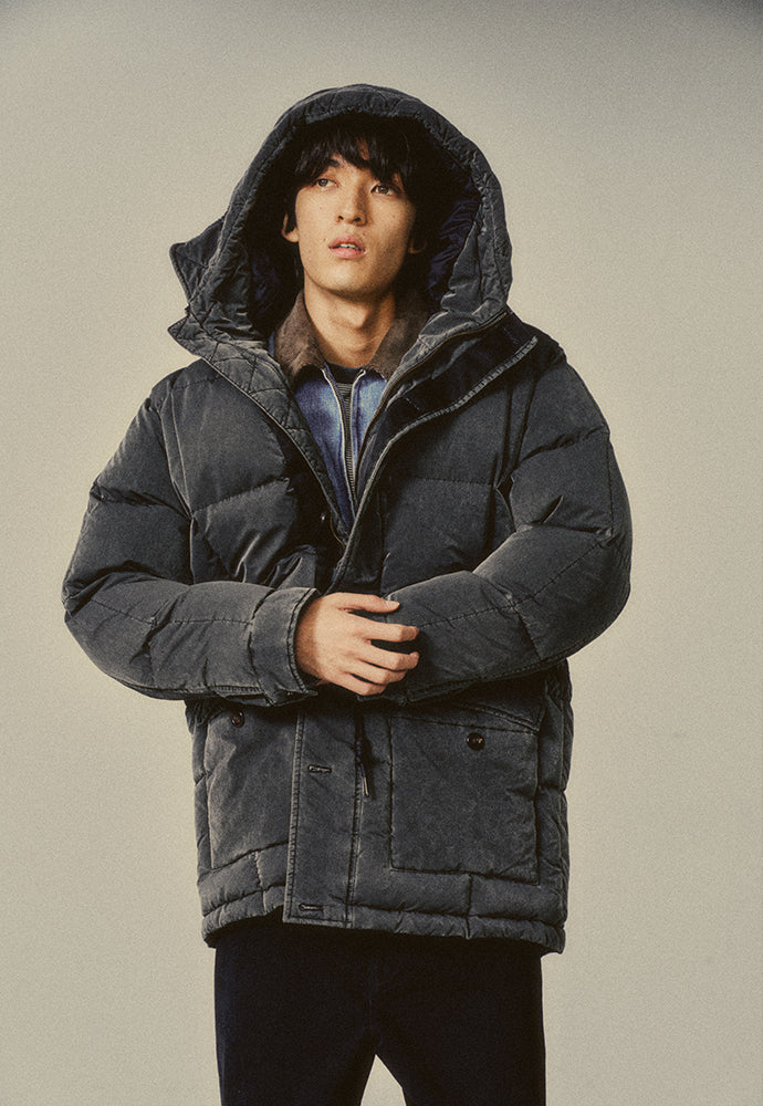 Art if acts - KARAKORAM Goose Down Parka (Faded Black) product image 9 | TRAB K-Fashion Australia