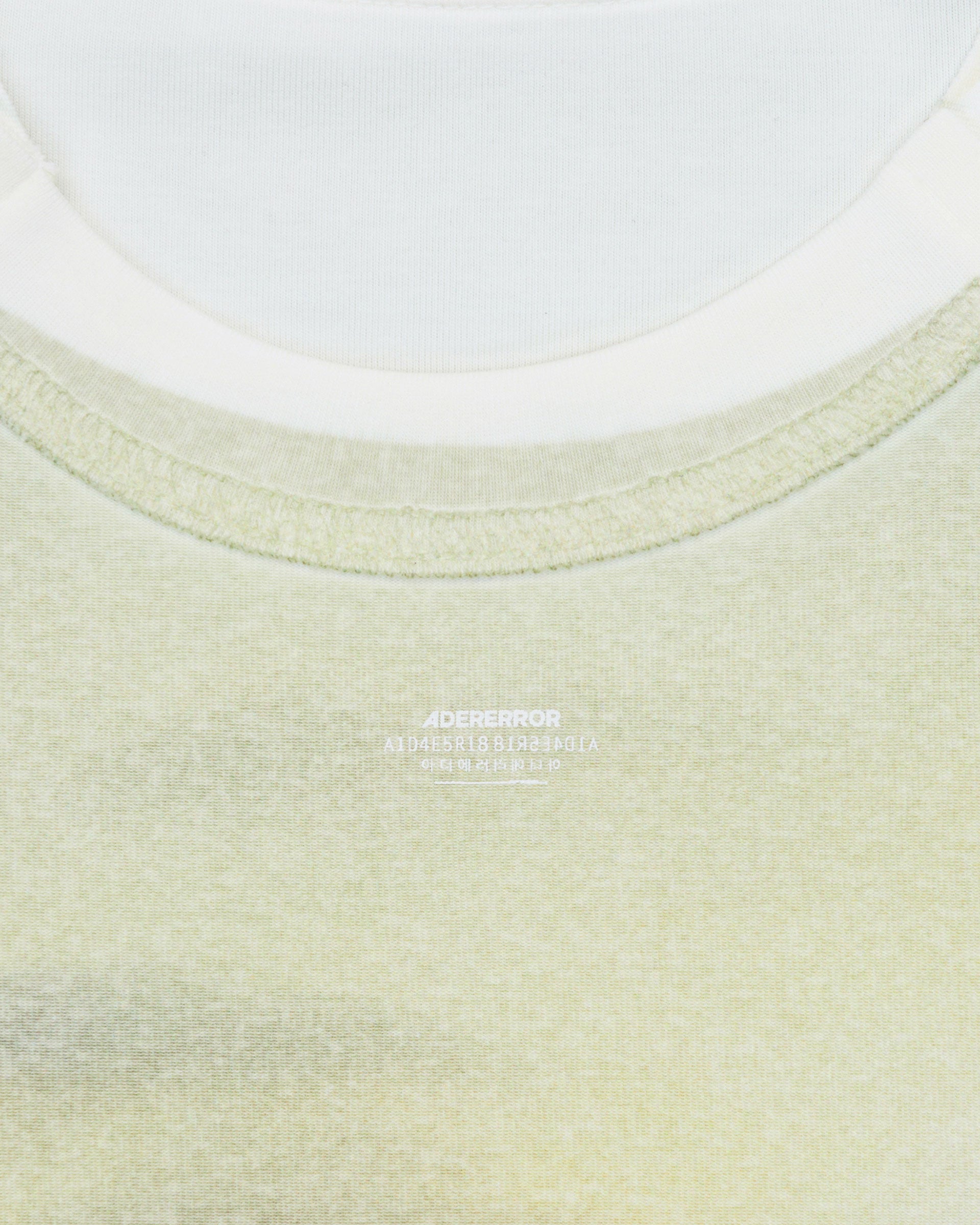 Ader Error - Furi t-shirt (Yellow) product image 7 | TRAB K-Fashion Australia