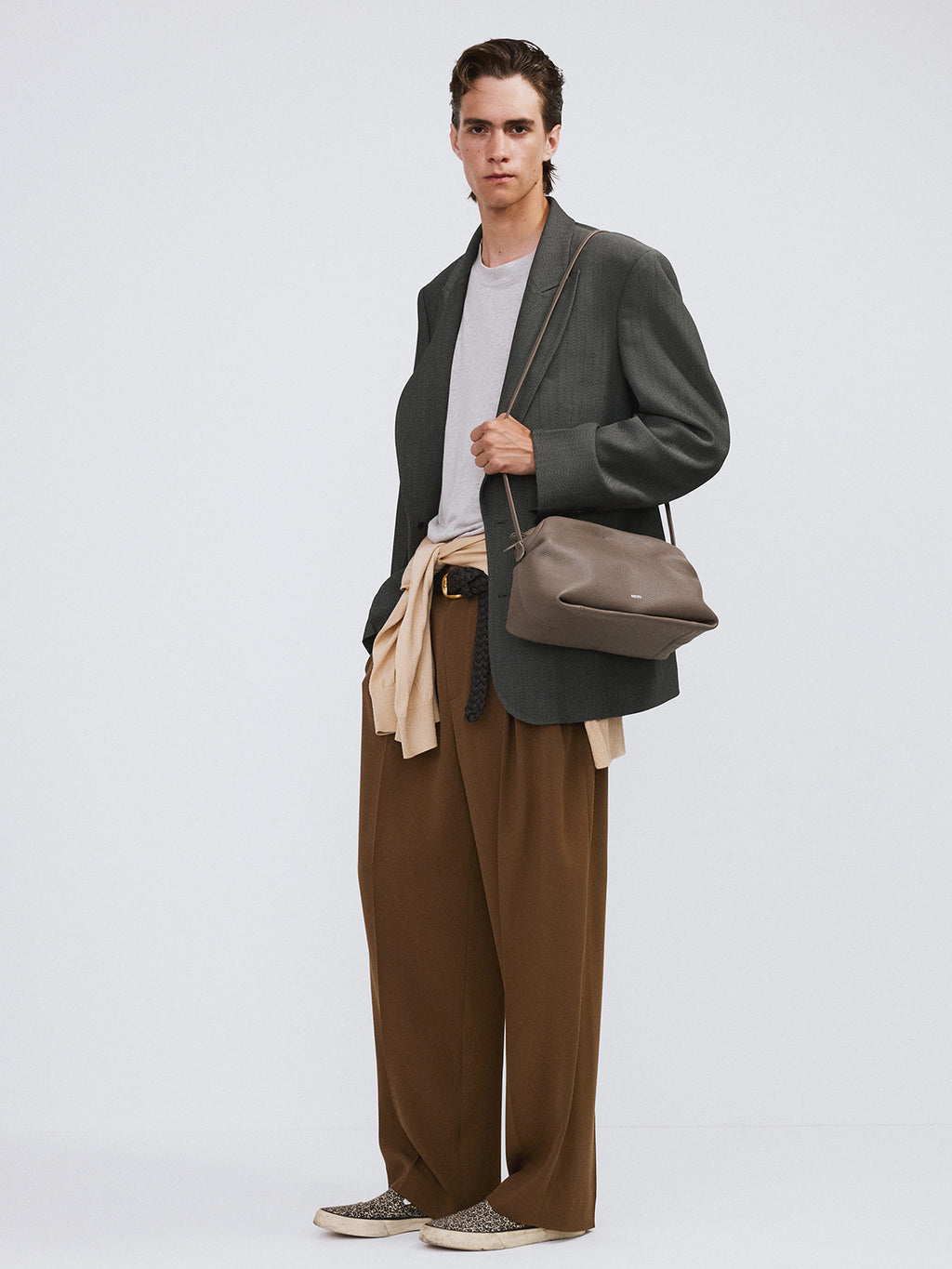 Recto - Oversized Daddy Jacket (Dark Grey) product image 2 | TRAB K-Fashion Australia
