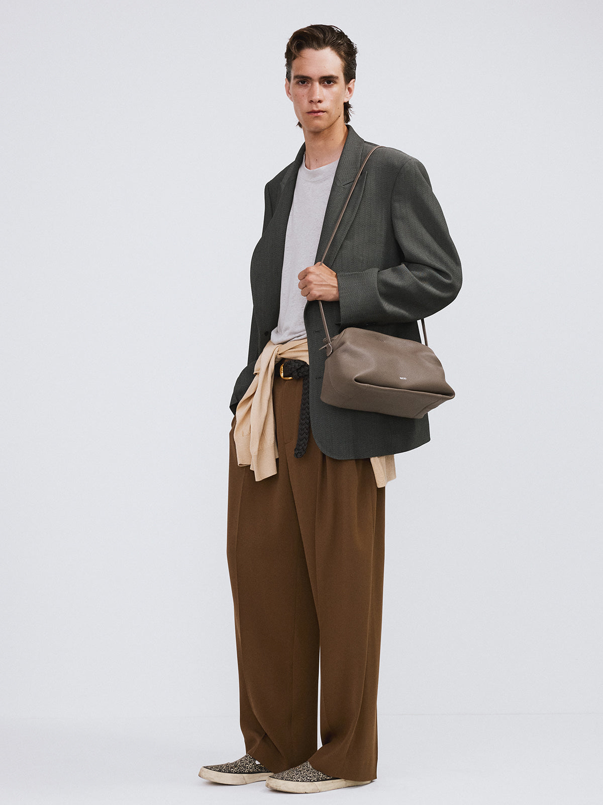 Recto - Oversized Daddy Jacket (Dark Grey) product image 2 | TRAB K-Fashion Australia