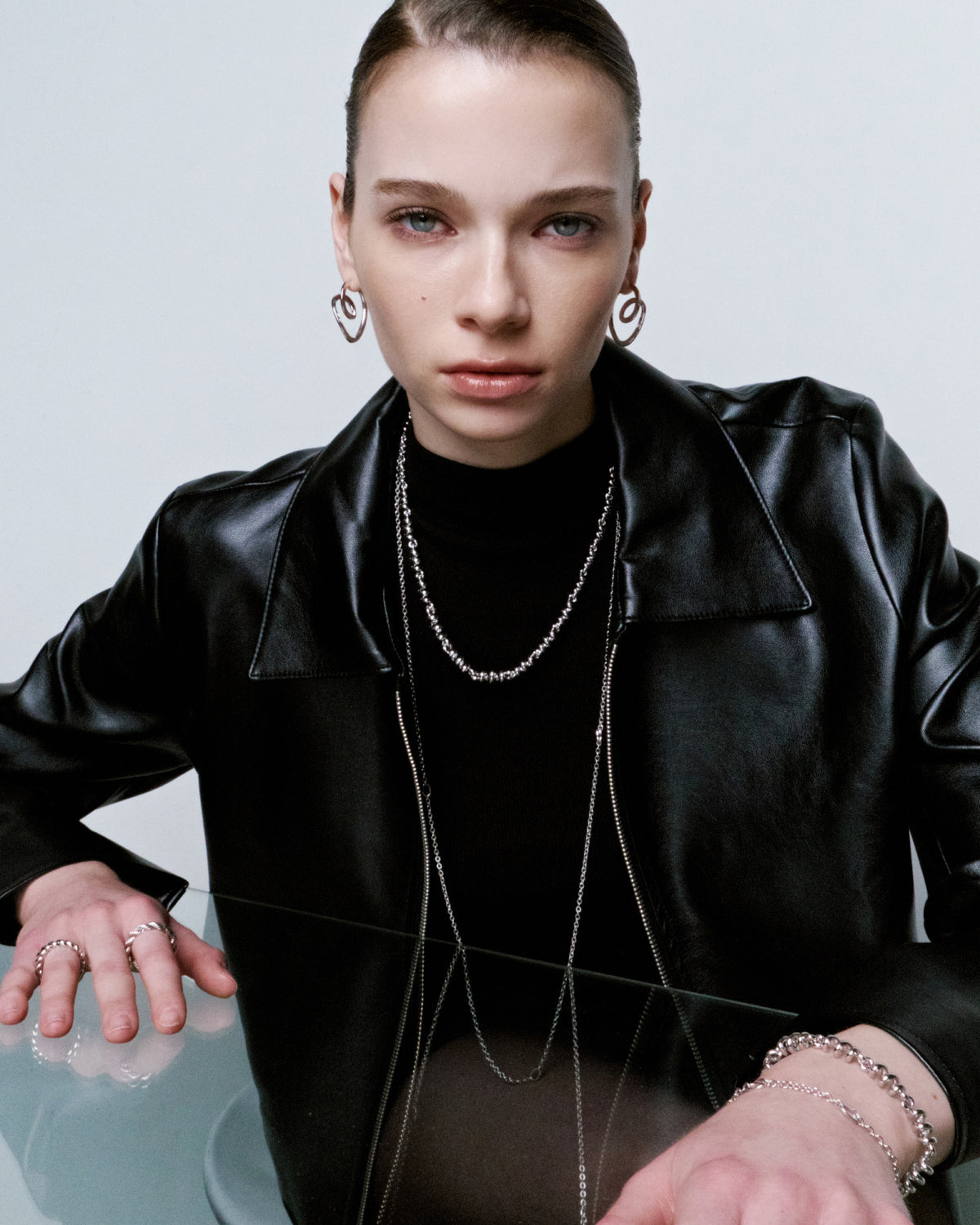 Numbering - Graduated Coil Necklace #6819 product image 5 | TRAB K-Fashion Australia