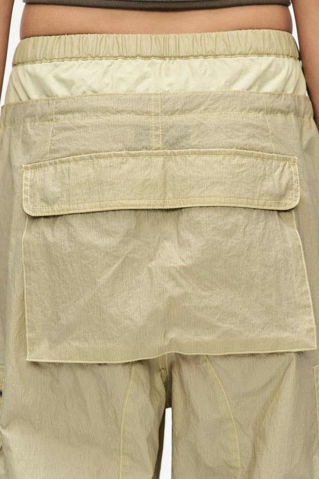 Andersson Bell - Balloon Pocket Parachute Pants (Yellow Beige) product image 6 | TRAB K-Fashion Australia