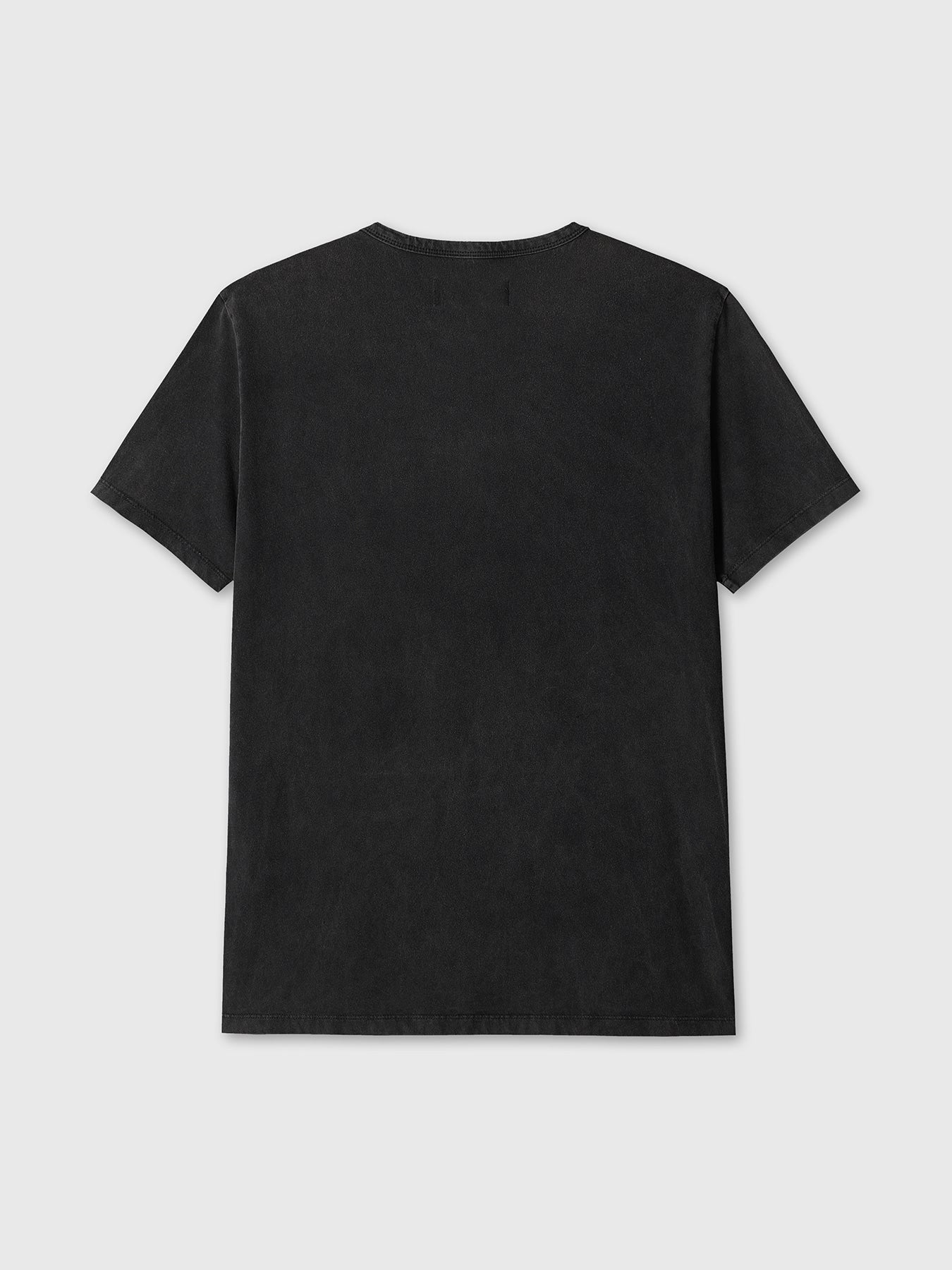 Tonywack - Garment Dyed Henley Neck Top (Vintage Black) product image 10 | TRAB K-Fashion Australia