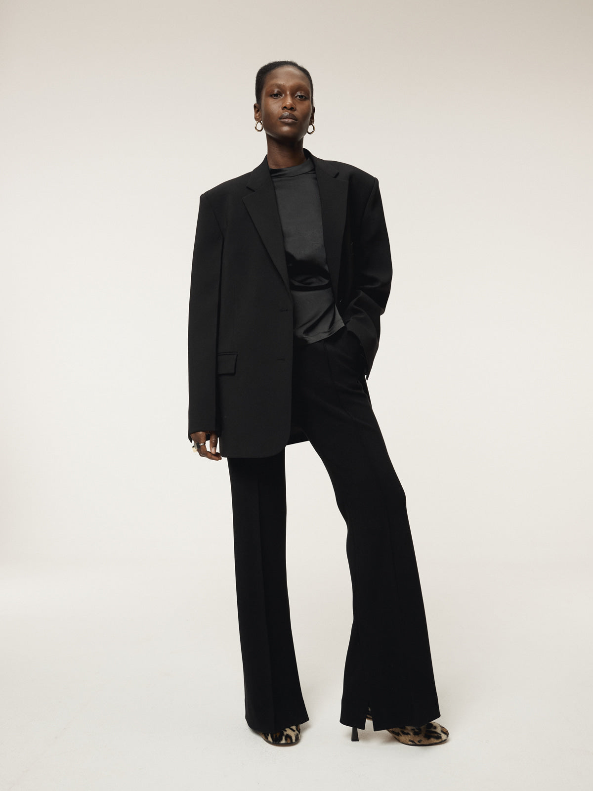 Recto - Rc Signature Flare Pants (Black) product image 9 | TRAB K-Fashion Australia
