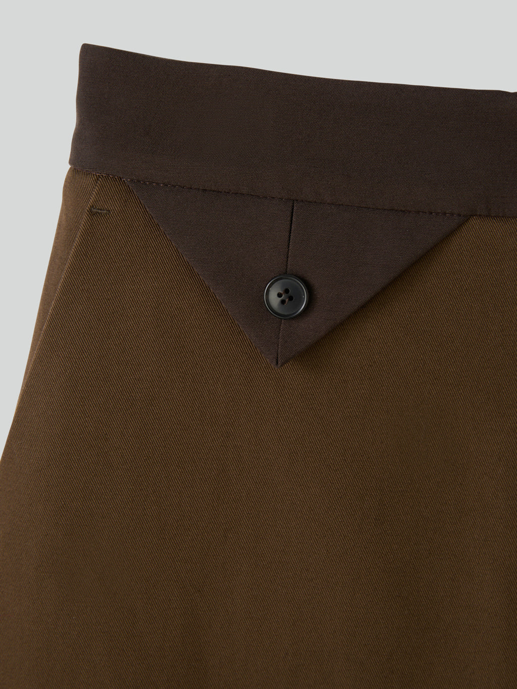 Recto - High-Rise Curved Legs Pants (Vintage Brown) product image 13 | TRAB K-Fashion Australia