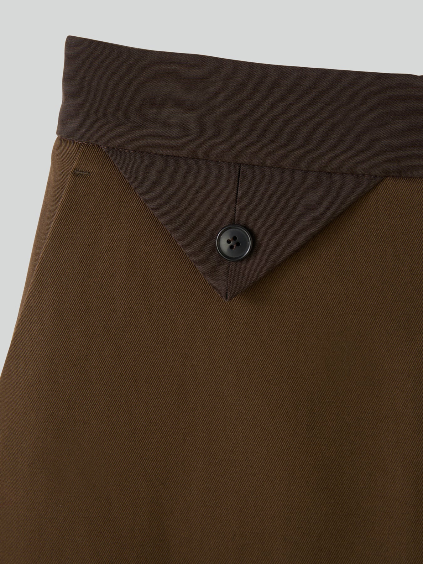 Recto - High-Rise Curved Legs Pants (Vintage Brown) product image 13 | TRAB K-Fashion Australia