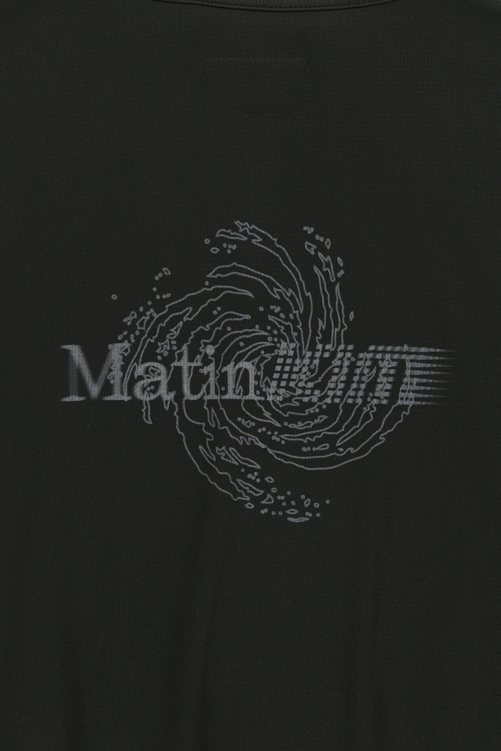 Matin Kim - Matin Pace Vortex Graffiti Zip Up (Black) product image 5 | TRAB K-Fashion Australia