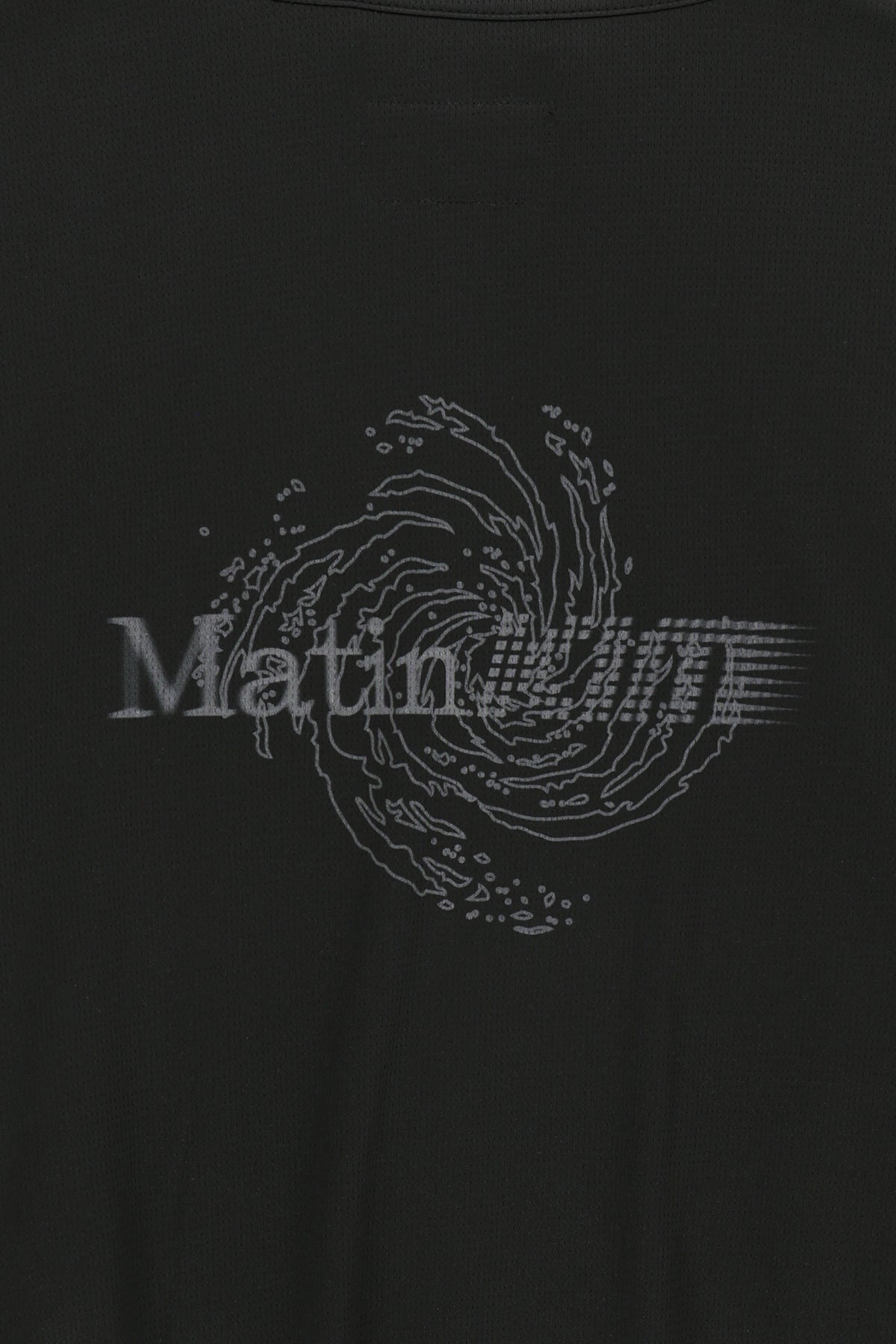 Matin Kim - Matin Pace Vortex Graffiti Zip Up (Black) product image 5 | TRAB K-Fashion Australia