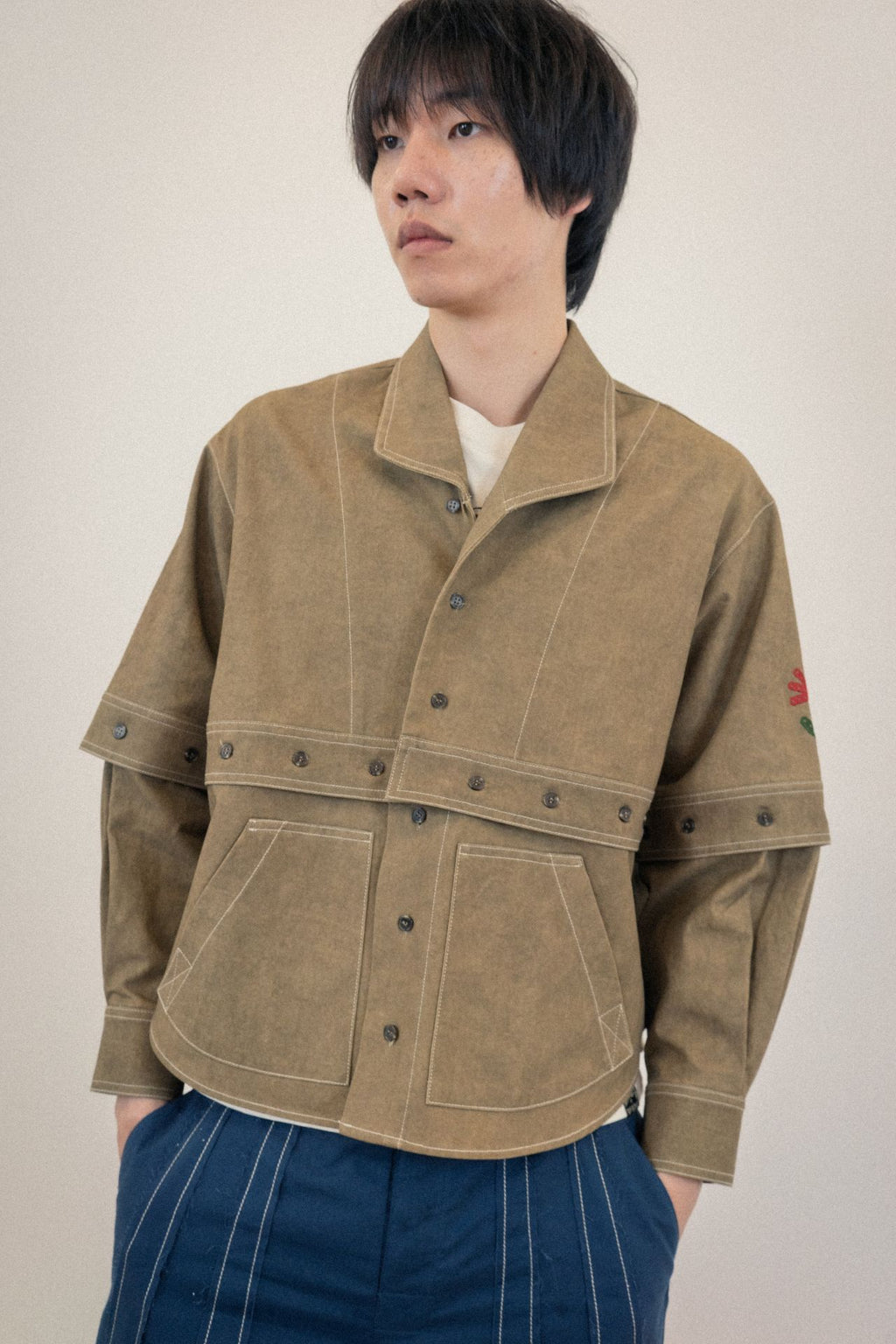 Ioedle - Assembly Jacket Where Imagination Blossoms (Sand) product image 17 | TRAB K-Fashion Australia