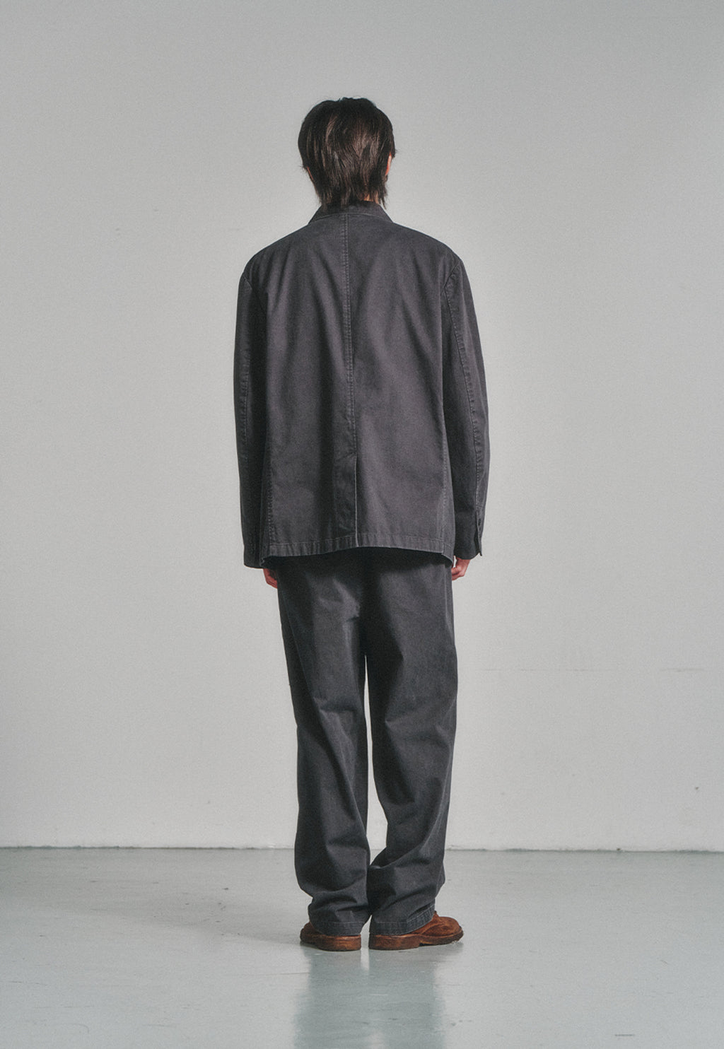 Art if acts - Washed 3 Button Blazer (Charcoal) product image 4 | TRAB K-Fashion Australia