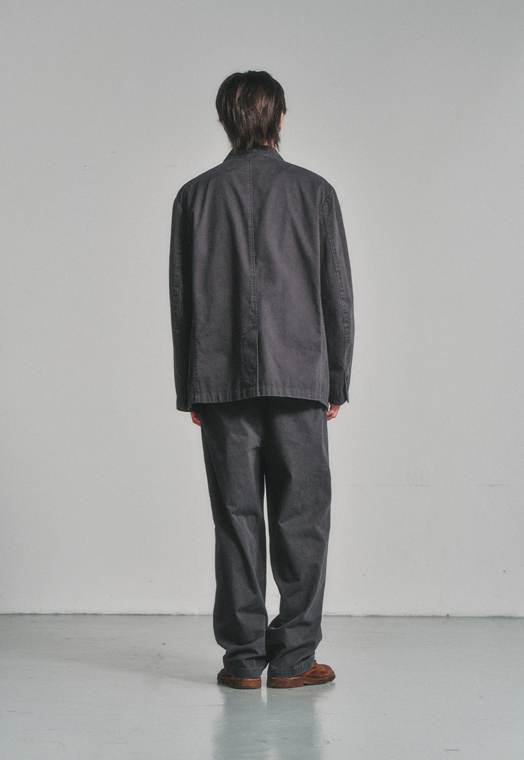 Art if acts - Washed 3 Button Blazer (Charcoal) product image 4 | TRAB K-Fashion Australia