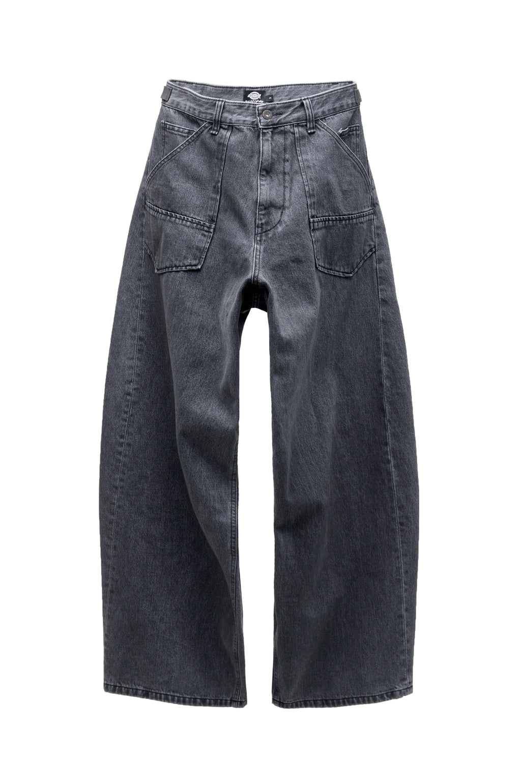 Hatchingroom - Wide Curve Carpenter Jeans (Dusty Black) product image 1 | TRAB K-Fashion Australia