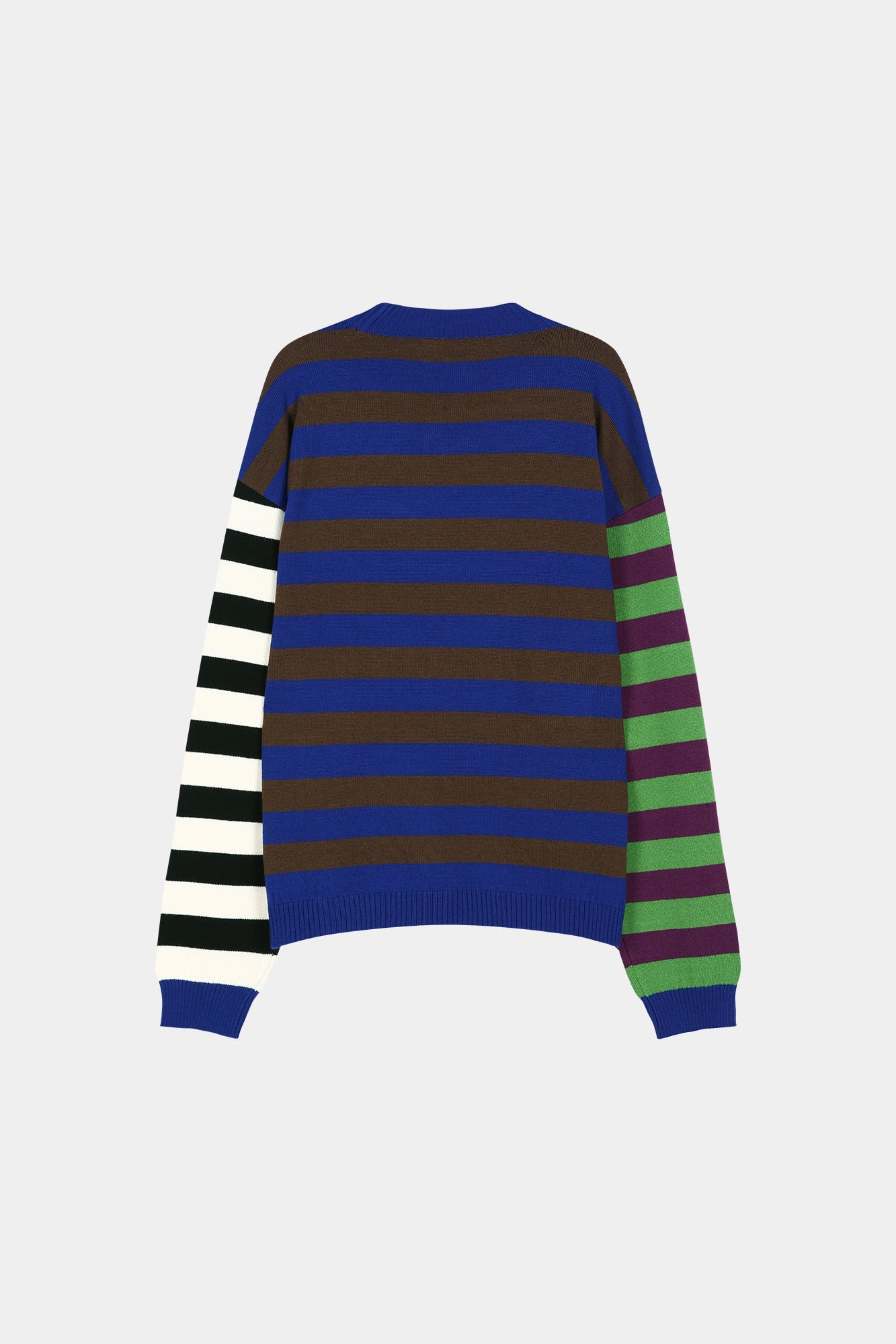 Andersson Bell - Boy's Heart Message Crew-Neck Sweater (Blue/Green) product image 7 | TRAB K-Fashion Australia