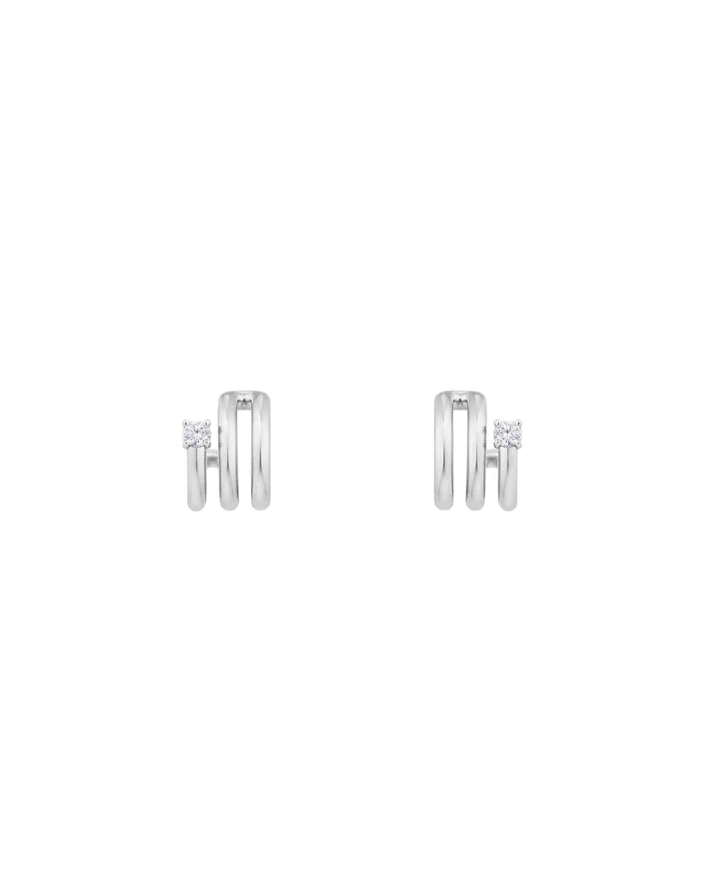 Numbering - Coil with Stone Earrings #8102 product image 7 | TRAB K-Fashion Australia