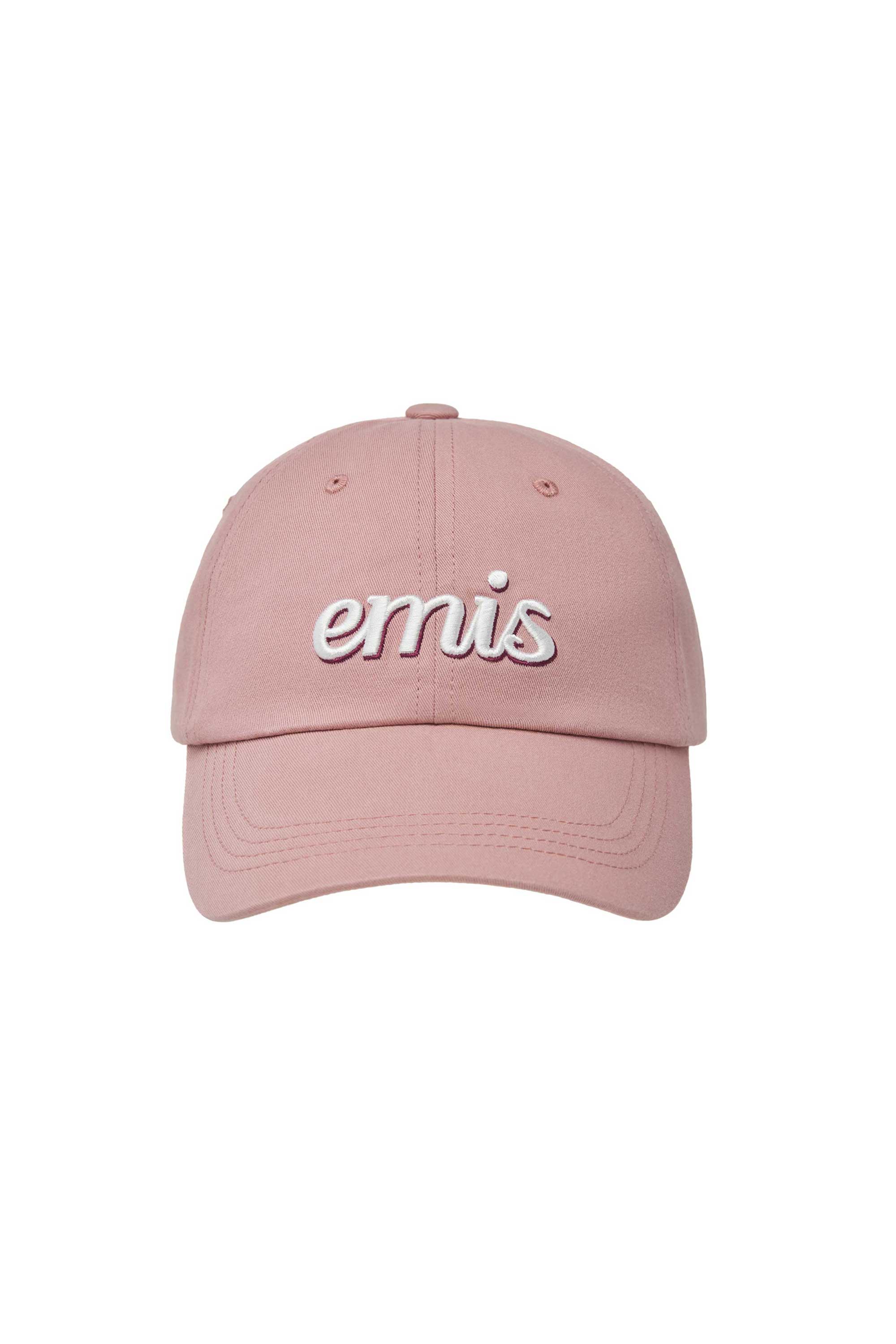 Emis - Layered Logo Ball Cap (Indy Pink) product image 1 | TRAB K-Fashion Australia