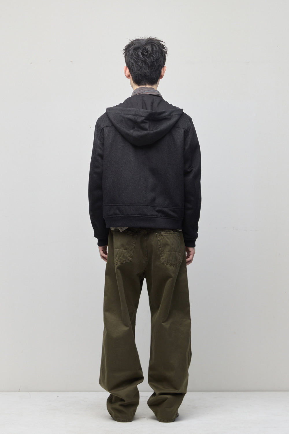 Hatchingroom - Hooded Jacket Dark Melange (Grey) product image 12 | TRAB K-Fashion Australia