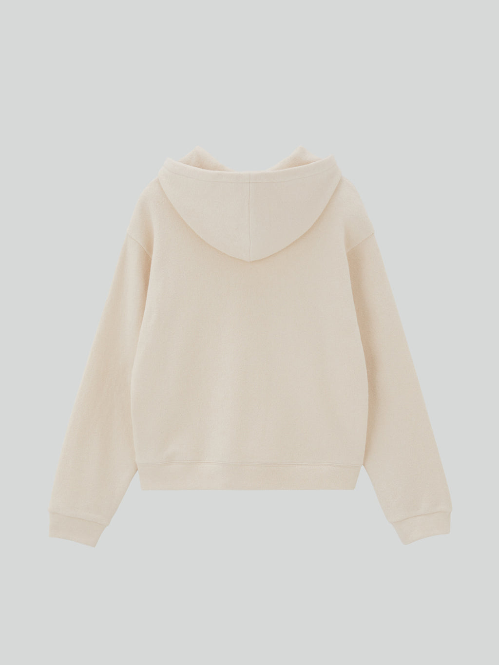 Recto - Rc Embroidered Hoodie (Oatmeal) product image 8 | TRAB K-Fashion Australia