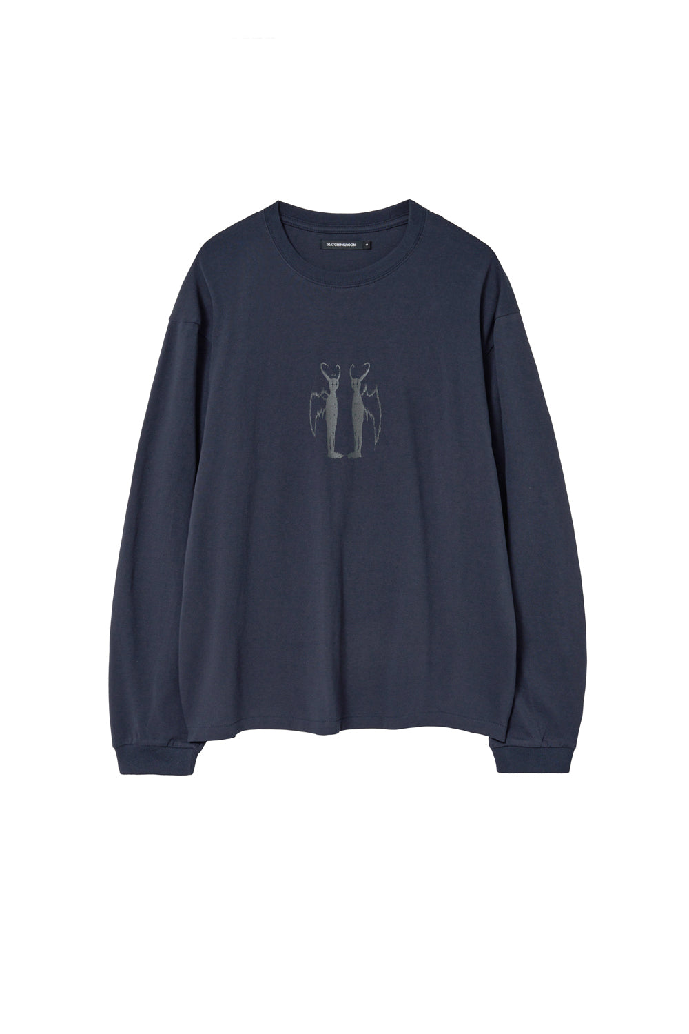 Hatchingroom - Devil & Angel Tee Dark (Navy) product image 1 | TRAB K-Fashion Australia