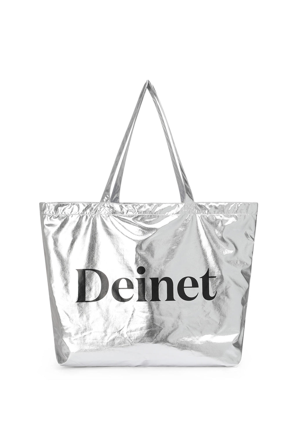 Deinet - Essential Logo Shoulder Big Bag (Silver) product image 6 | TRAB K-Fashion Australia