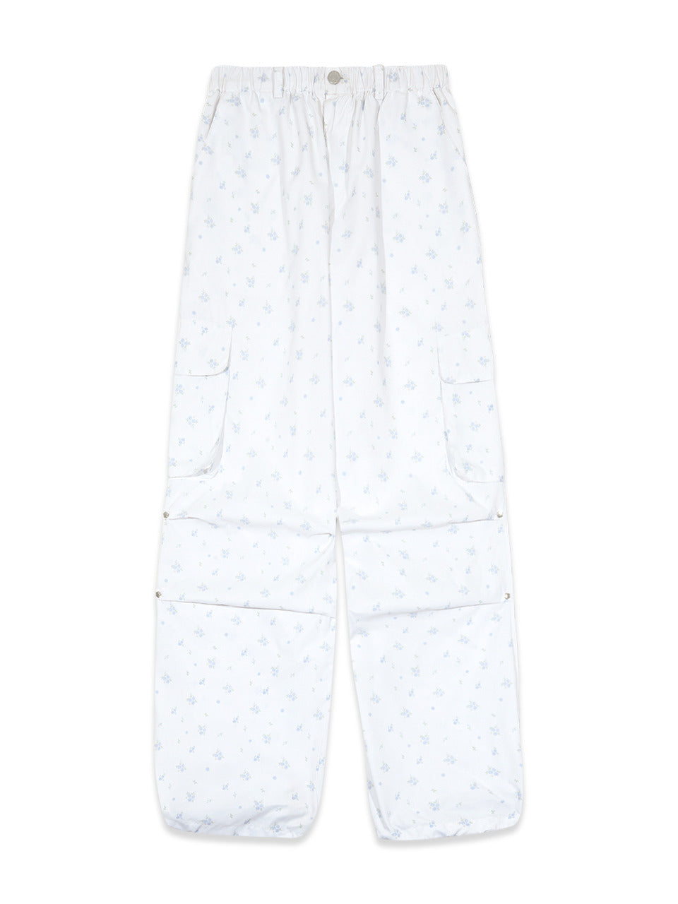 Margarin Fingers - Floral Cargo Pants (White) product image 2 | TRAB K-Fashion Australia