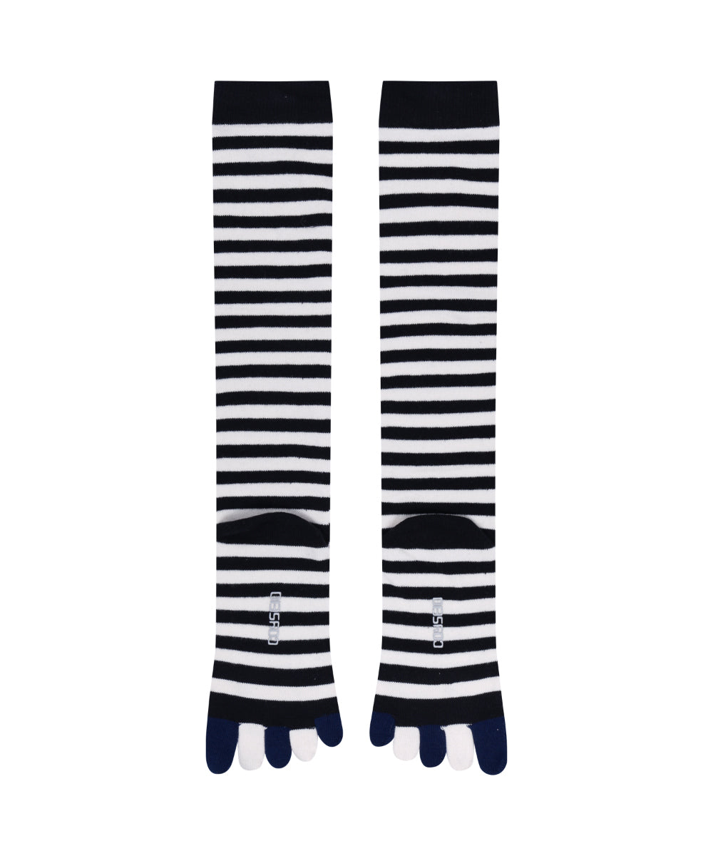 Coyseio - Stripe Five-Toe Socks (Black) product image 13 | TRAB K-Fashion Australia