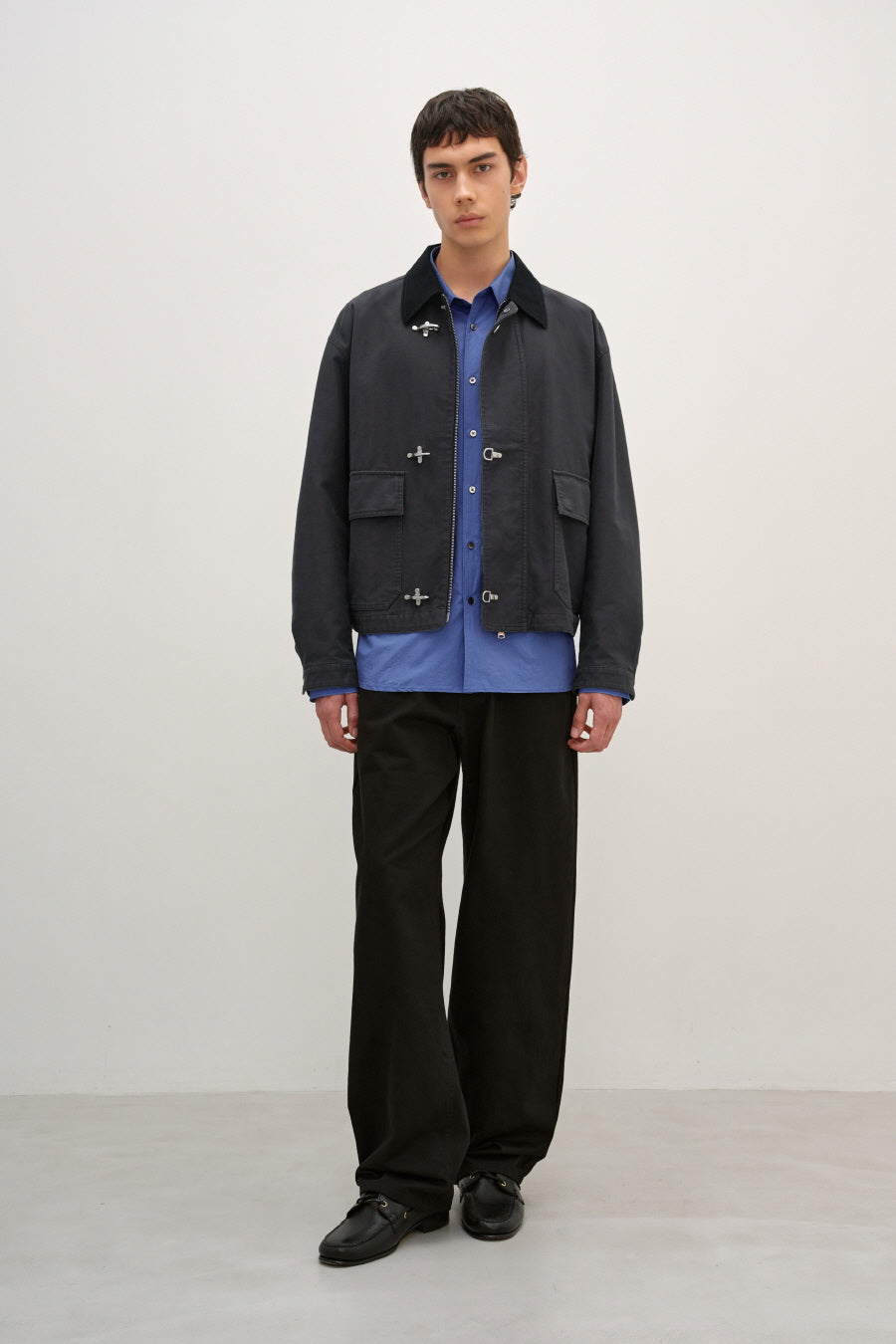 Insilence - Back Satin MK3 Flight Jacket (Anthracite) product image 6 | TRAB K-Fashion Australia