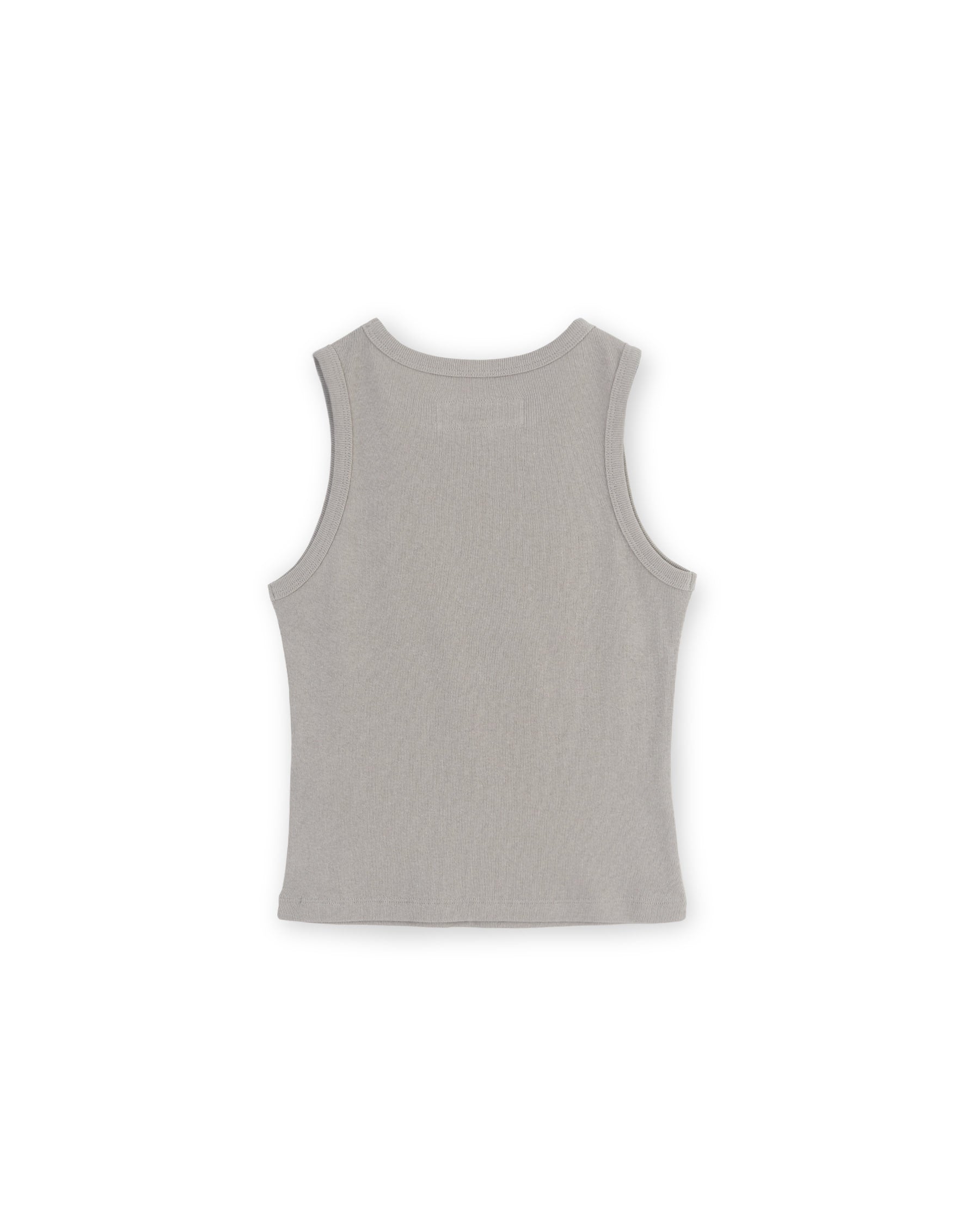 Brownyard - Round Sleeveless Top (Beige) product image 4 | TRAB K-Fashion Australia