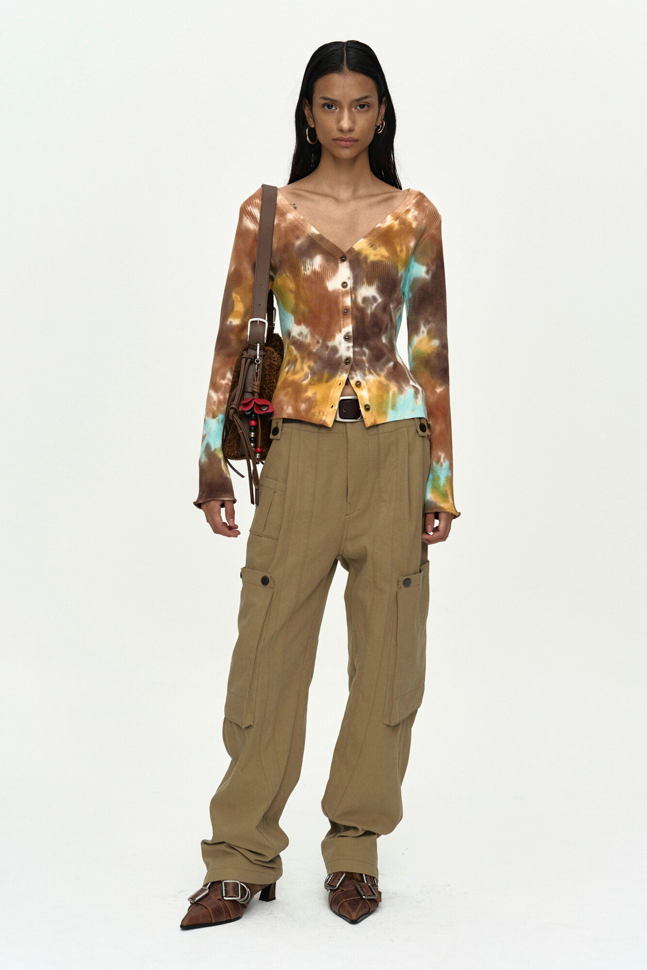 Andersson Bell - Utility Cargo Pants (Beige) product image 2 | TRAB K-Fashion Australia