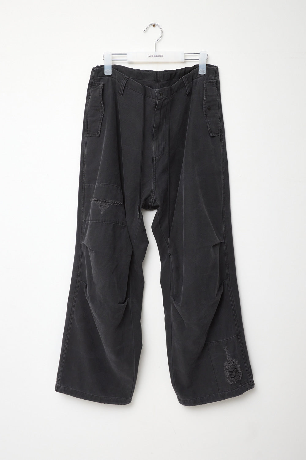 Hatchingroom - Snow Jeans Over Dyed Camo Purple (Charcoal) product image 1 | TRAB K-Fashion Australia