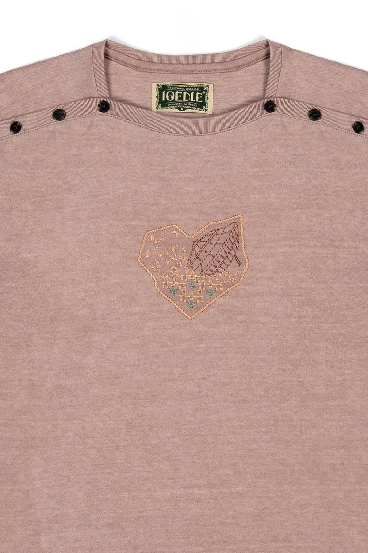 Ioedle - Instant Fastening T-Shirt (Brown) product image 4 | TRAB K-Fashion Australia