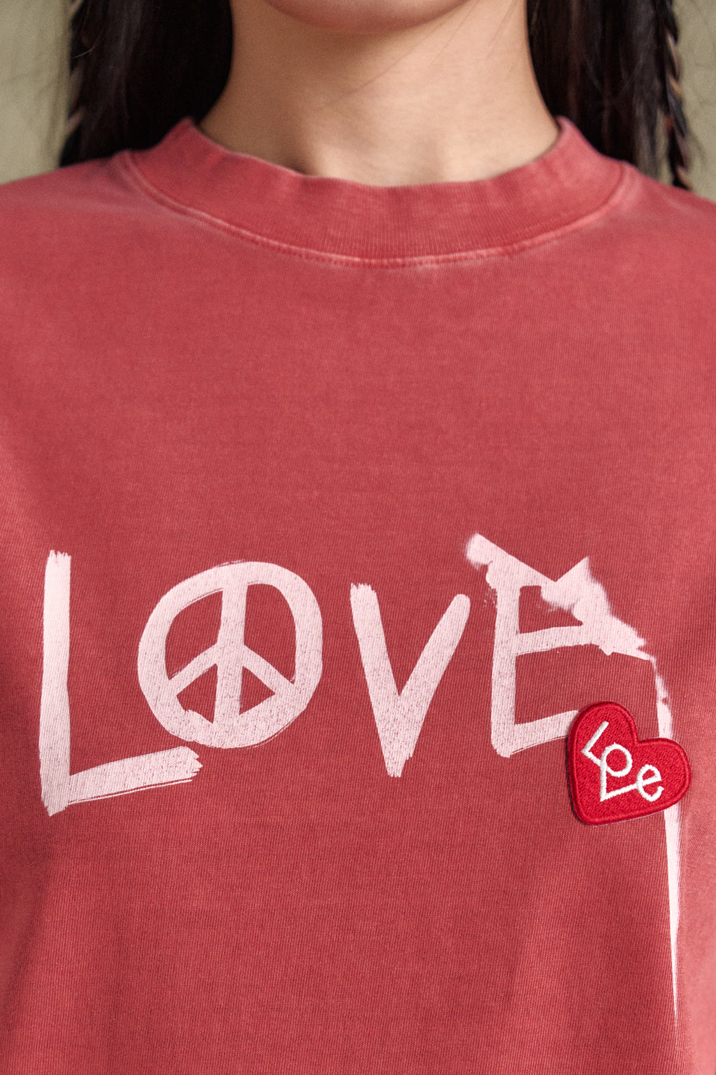 Andersson Bell - Unisex Love T-Shirt (Red) product image 5 | TRAB K-Fashion Australia