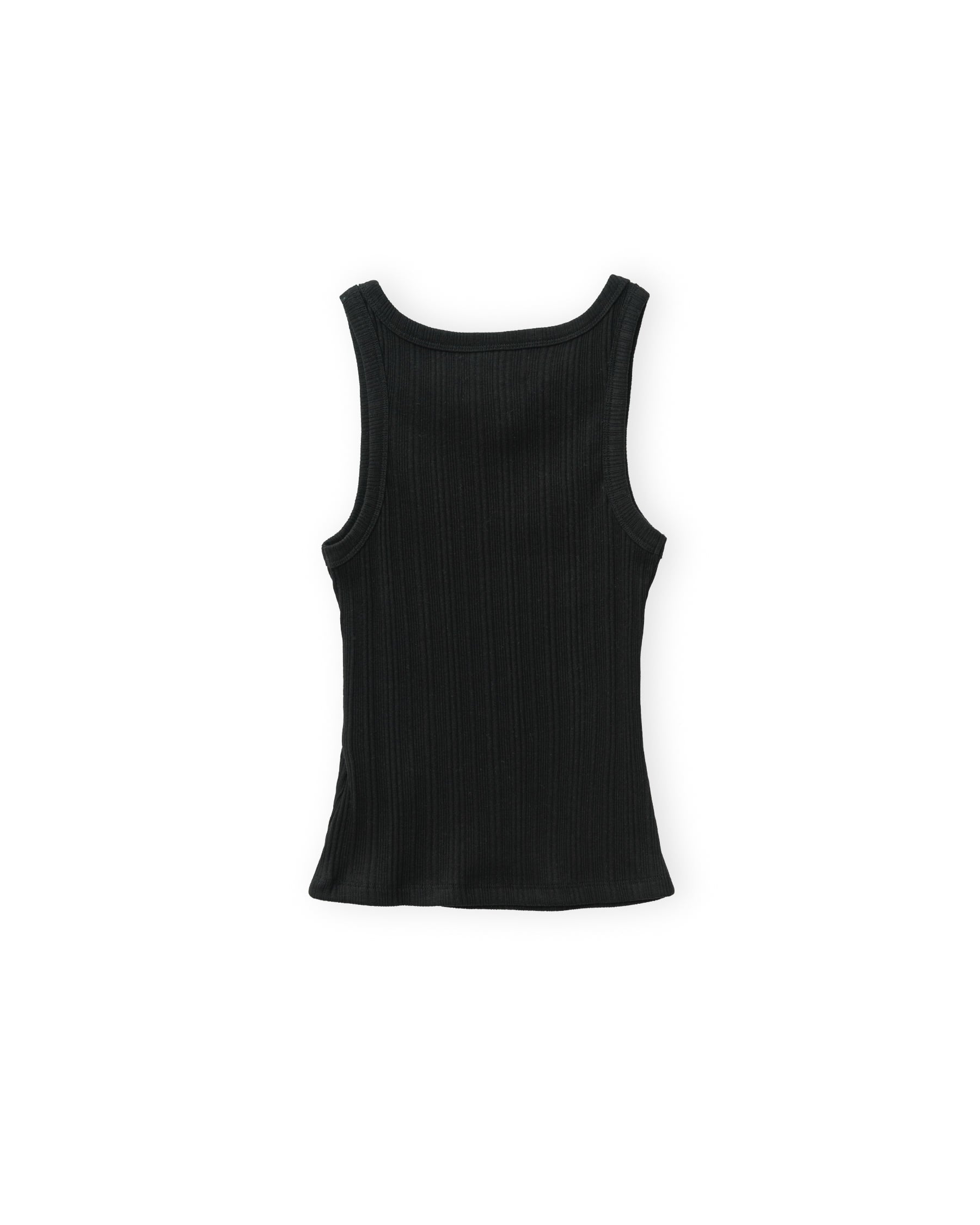 Brownyard - Ribbed Sleeveless Top (Black) product image 4 | TRAB K-Fashion Australia