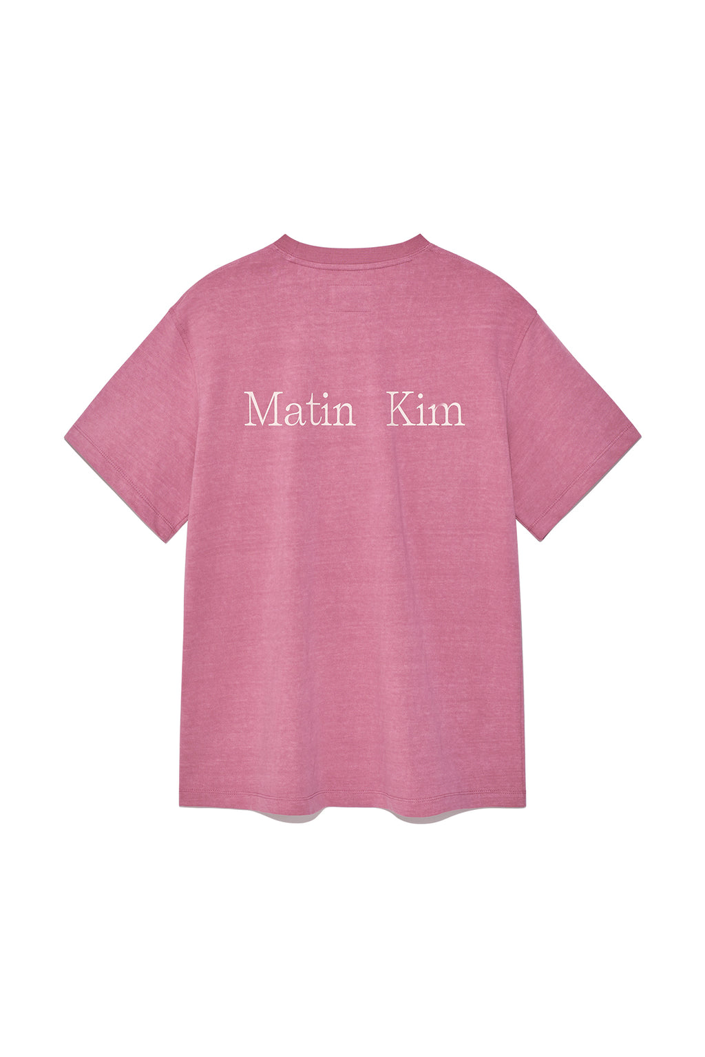 Matin Kim - Vintage Washed Logo Top (Pink) product image 2 | TRAB K-Fashion Australia