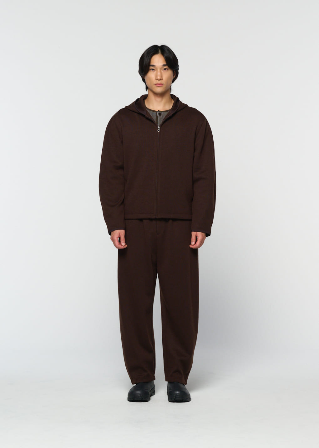 Amomento - easy wool jumper (Brown) product image 7 | TRAB K-Fashion Australia