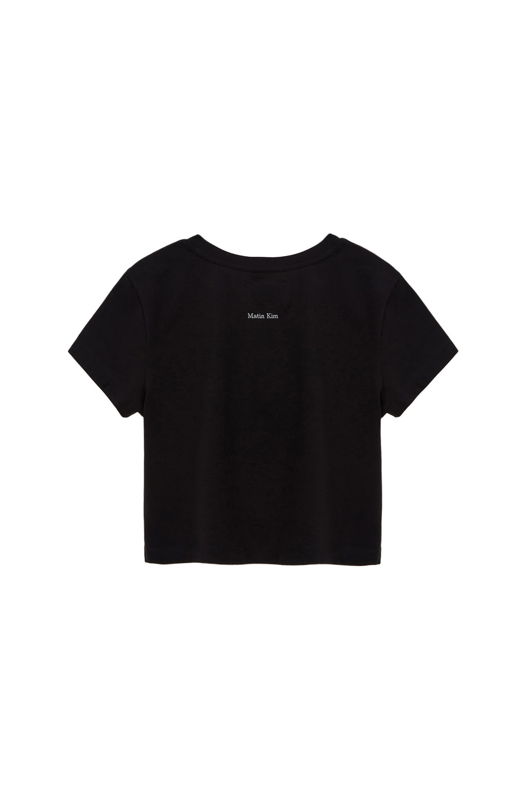 Matin Kim - Hangeul Circle Point Logo Top (Black) product image 3 | TRAB K-Fashion Australia
