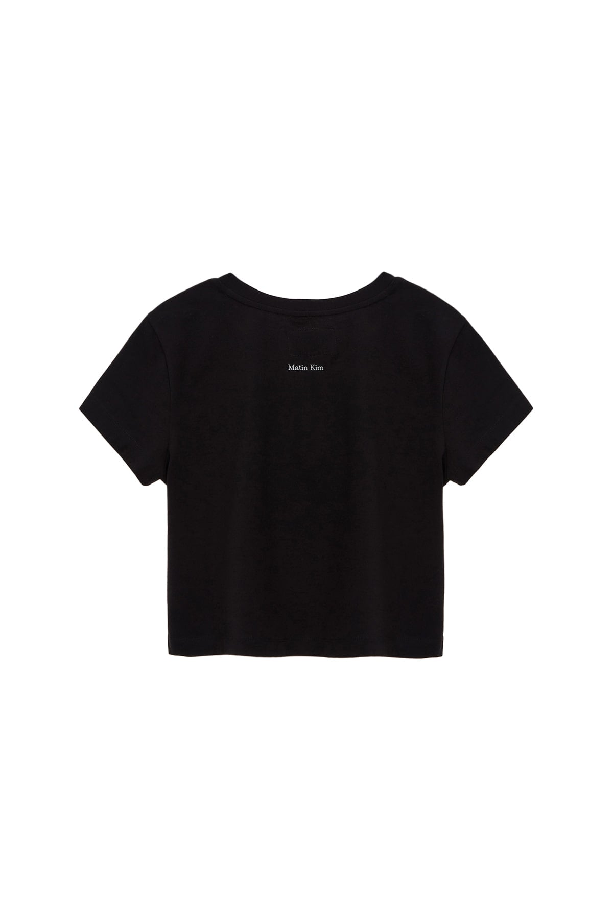 Matin Kim - Hangeul Circle Point Logo Top (Black) product image 3 | TRAB K-Fashion Australia
