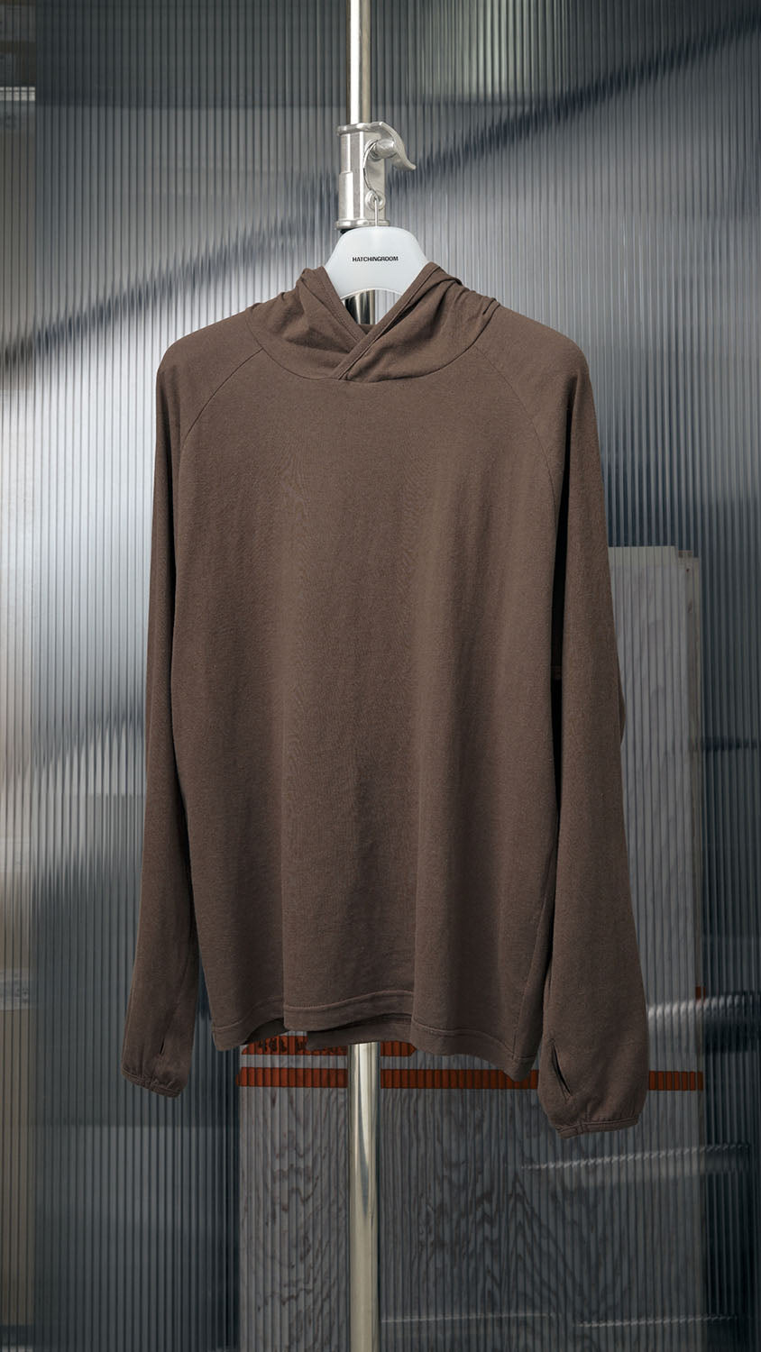 Hatchingroom - Base Hoodie Dark (Brown) product image 5 | TRAB K-Fashion Australia