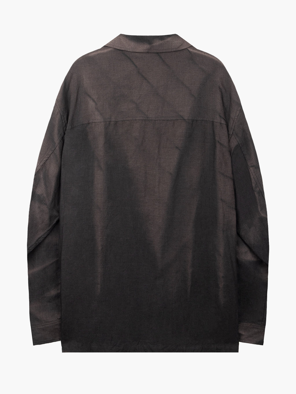 Jiyong Kim - Sun-Bleached Strap Shirt (Black) product image 12 | TRAB K-Fashion Australia